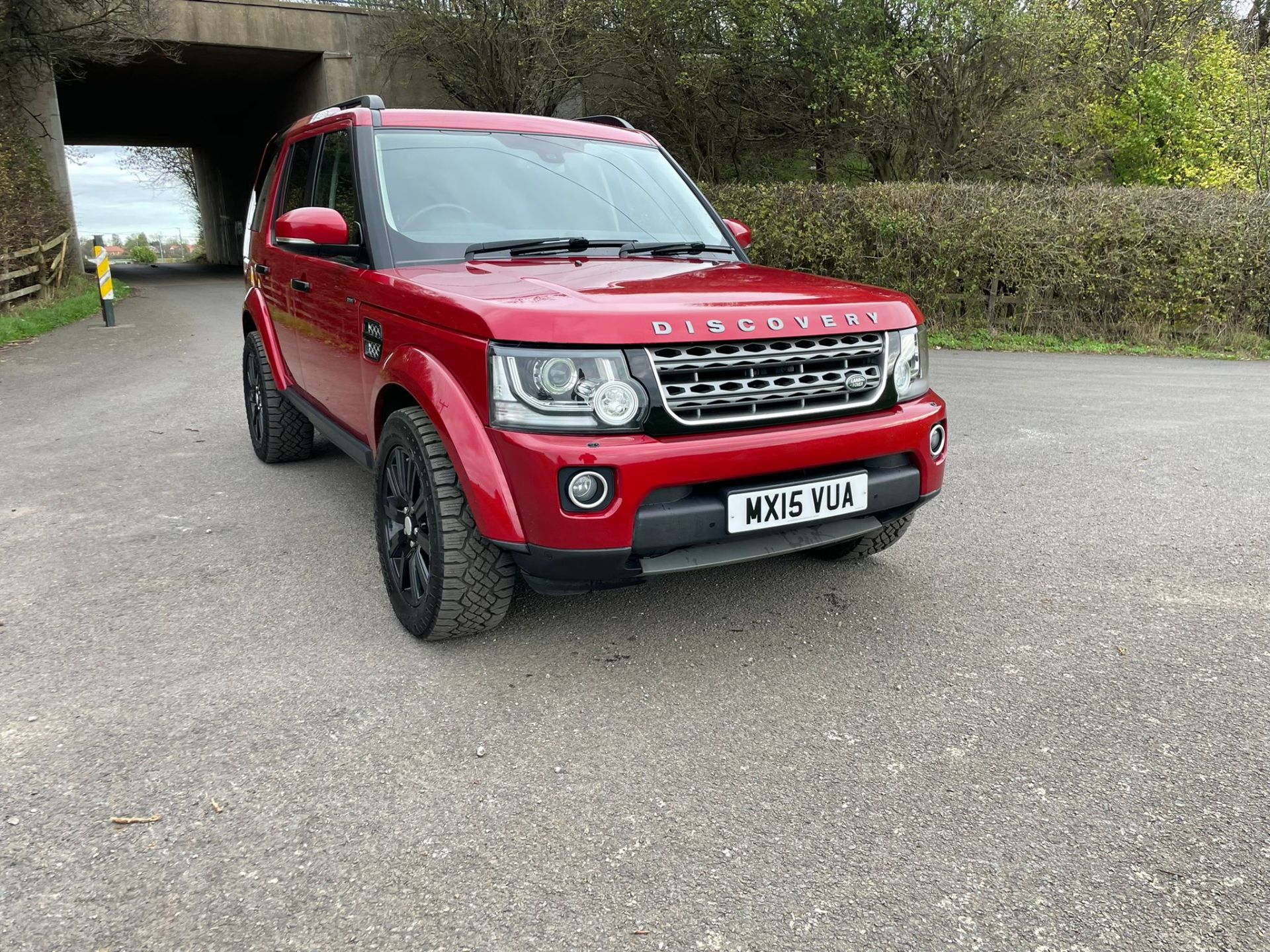 2015 LAND ROVER DISCOVERY XS SDV6 AUTO RED AUTOMATIC *PLUS VAT*