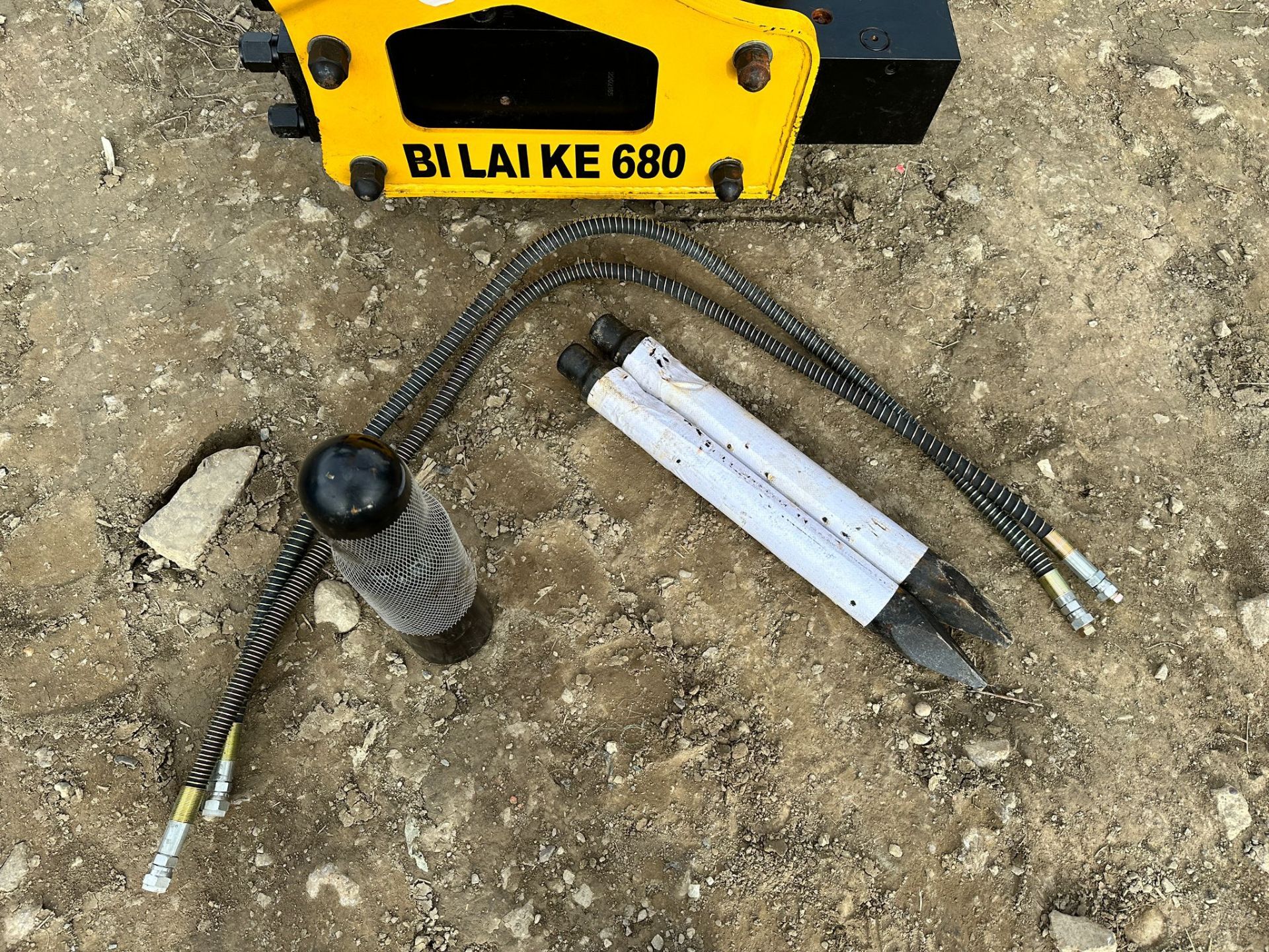 New And Unused Bilaike 680 Hydrualic Rock Breaker 45mm Pins,Suitable For 5-8 Ton Excavator*PLUS VAT* - Image 8 of 8