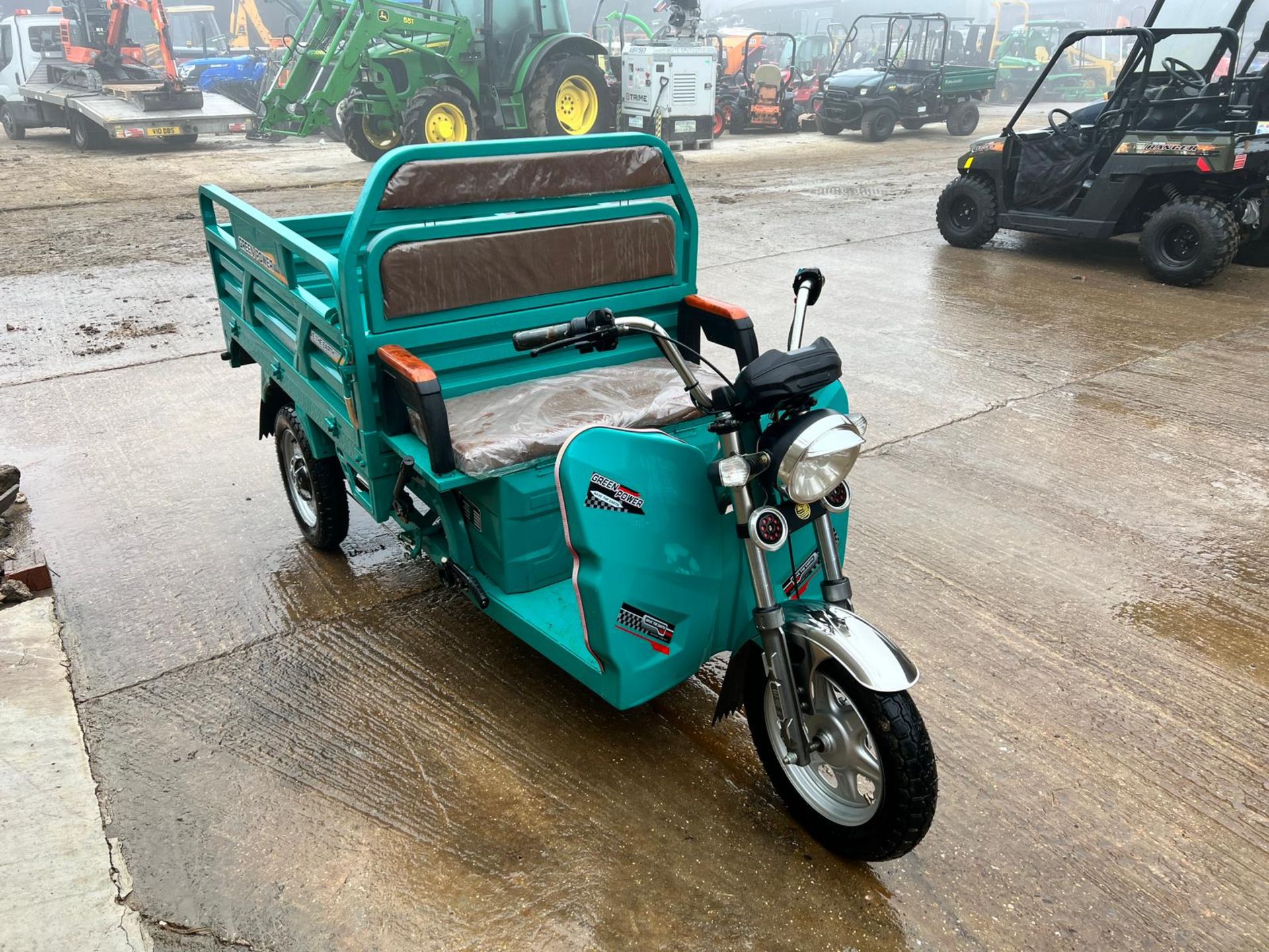 New And Unused Champs Electric Tricycle/Tuk Tuk - In Working Order *PLUS VAT*
