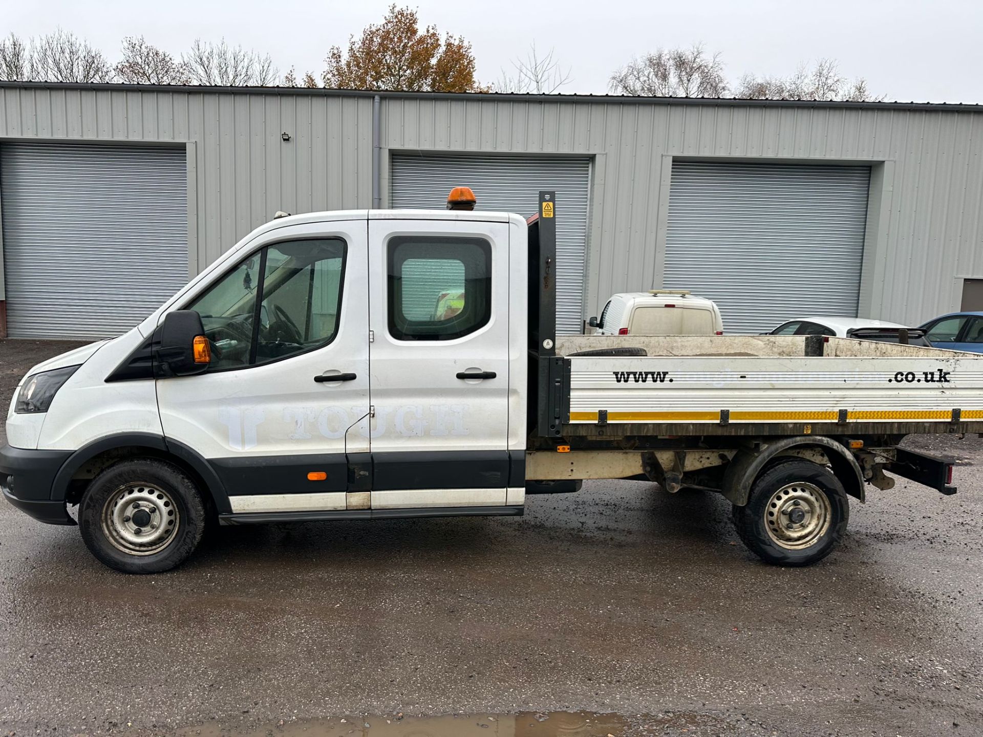 2018 FORD TRANSIT 350 WHITE CREW CAB TIPPER 75,000 MILES *PLUS VAT* - Image 5 of 7