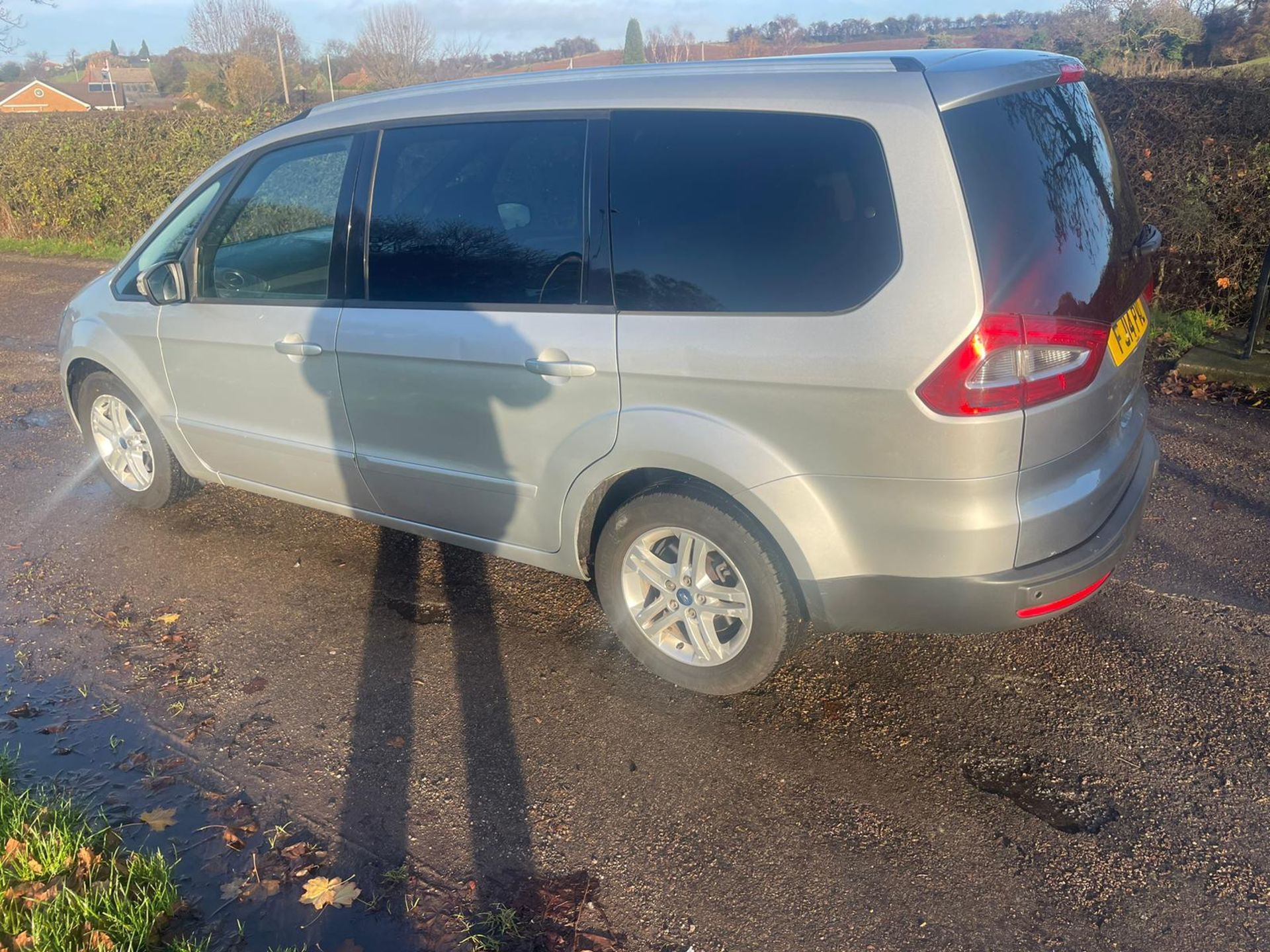 2014/14 REG FORD GALAXY ZETEC TDCI 2.0 DIESEL AUTOMATIC SILVER, SHOWING 0 FORMER KEEPERS *NO VAT* - Image 5 of 21