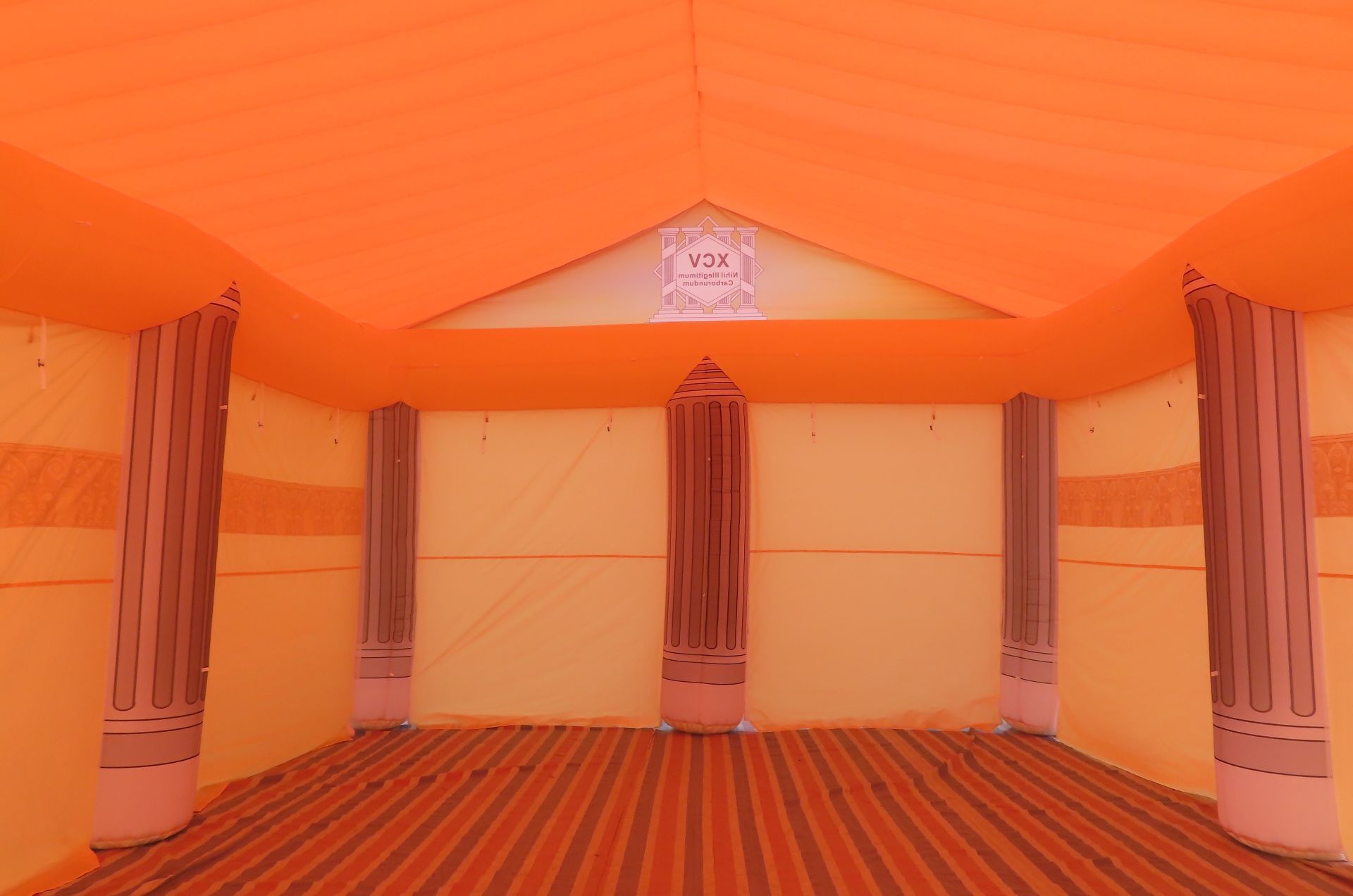 ONE REMAINING! BRAND NEW AND UNUSED ROMAN TEMPLE PARTY TENT - FOR EVENTS - WEDDINGS, BIRTHDAYS - Image 6 of 6