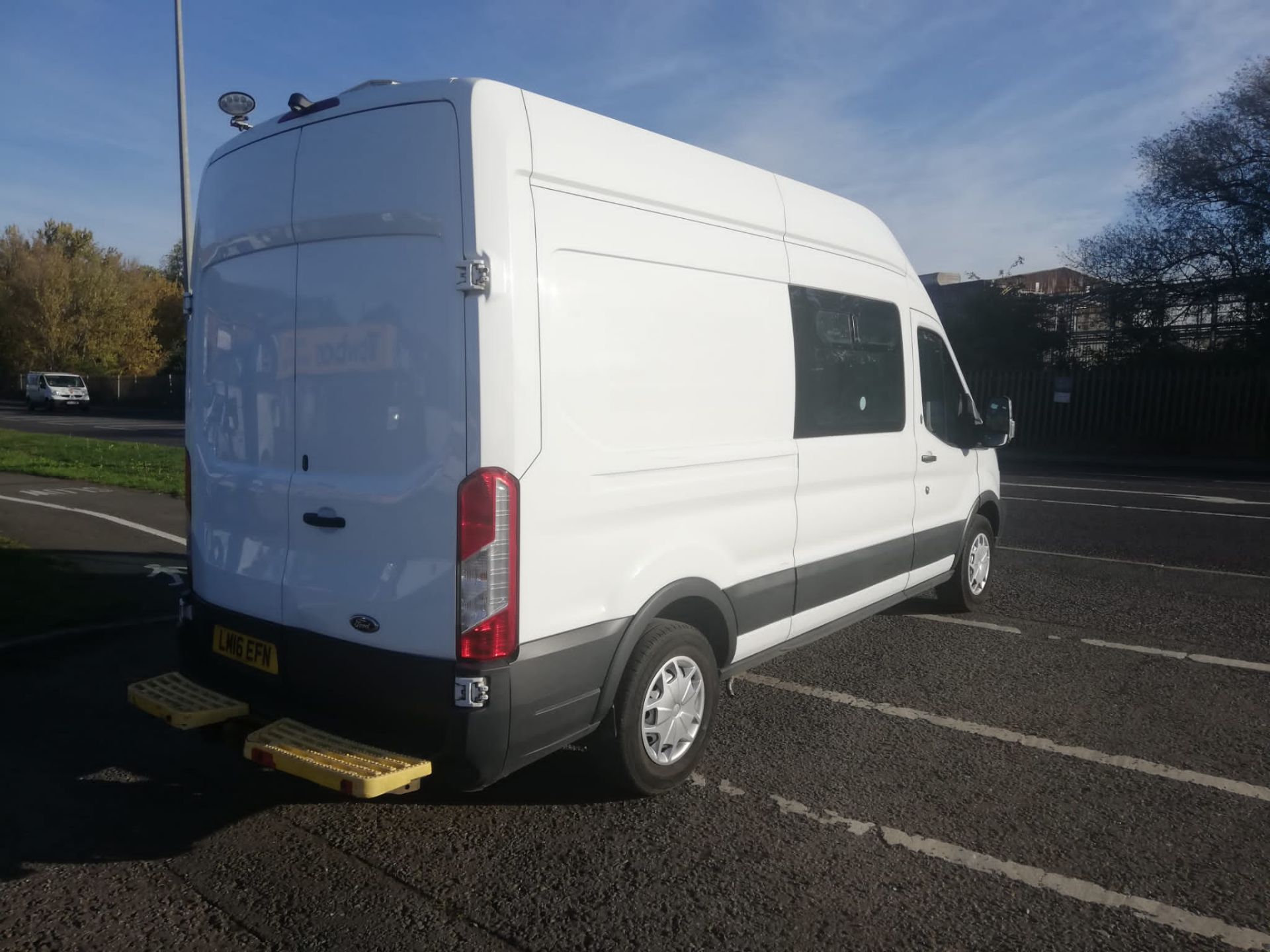 2016 FORD TRANSIT 350 WHITE WELFARE UNIT WITH TOILET 141,000 MILES *PLUS VAT* - Image 7 of 13