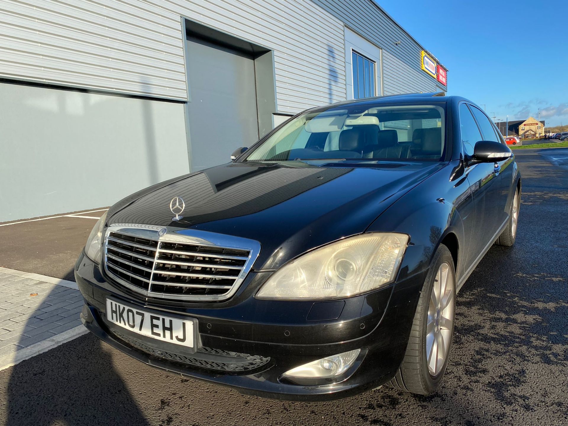 2007 MERCEDES S320 CDI L AUTO BLACK SALOON *PLUS VAT* - Image 3 of 12