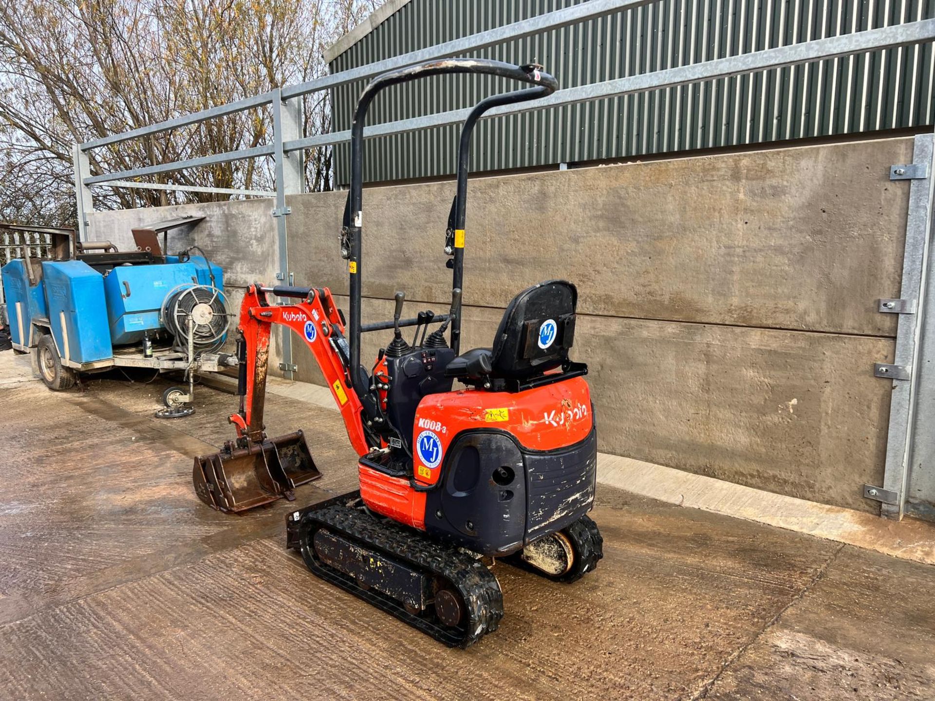 2017 Kubota K008-3 Micro Digger - Showing A Low 762 Hours! *PLUS VAT* - Image 4 of 20