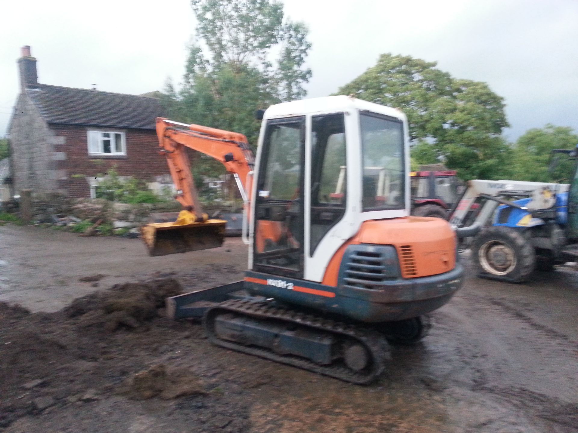 KUBOTA KX92-2 MINI EXCAVATOR, Approx 3.2 tons, 4 cylinder kubota engine *PLUS VAT*