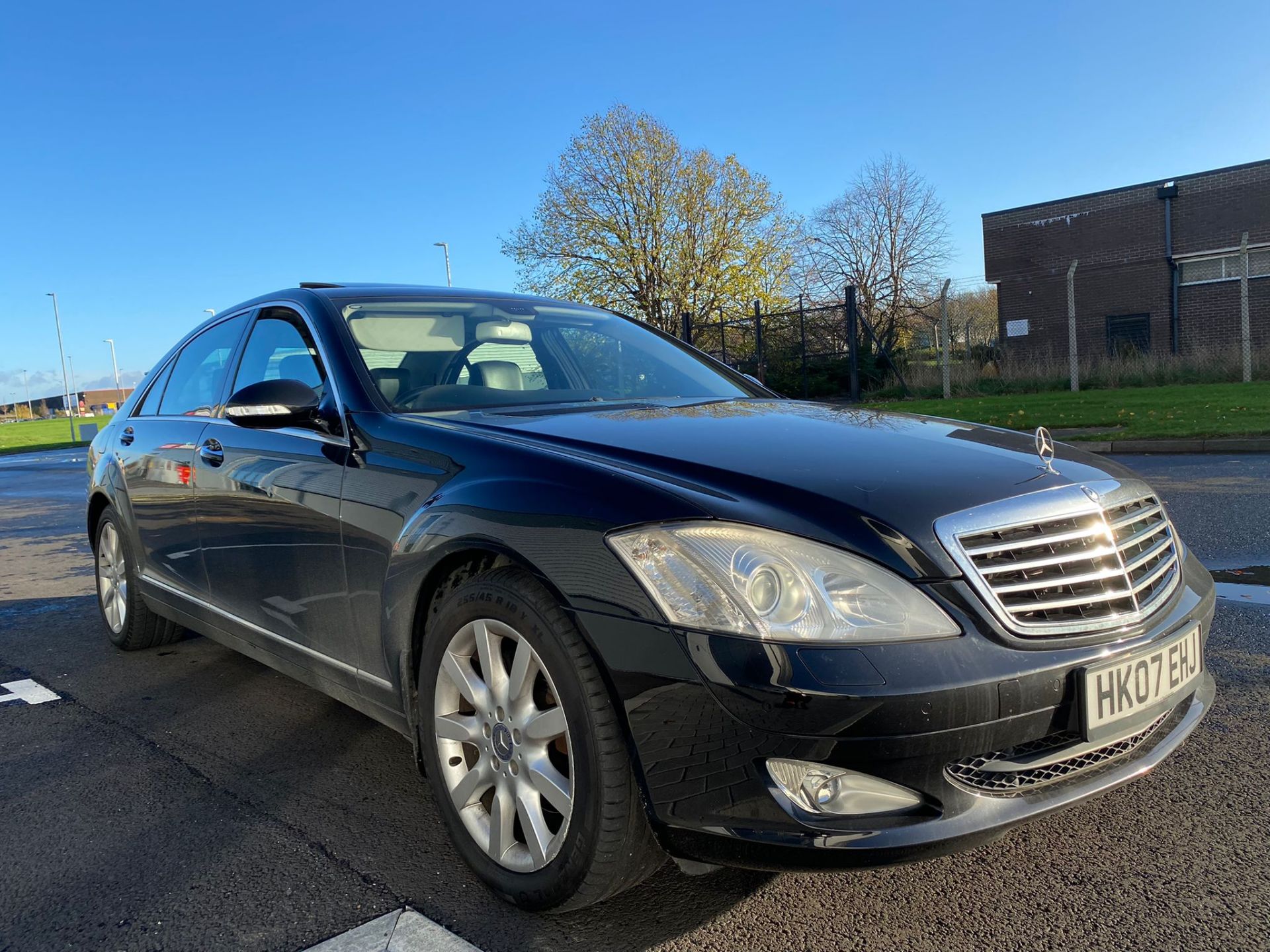 2007 MERCEDES S320 CDI L AUTO BLACK SALOON *PLUS VAT*