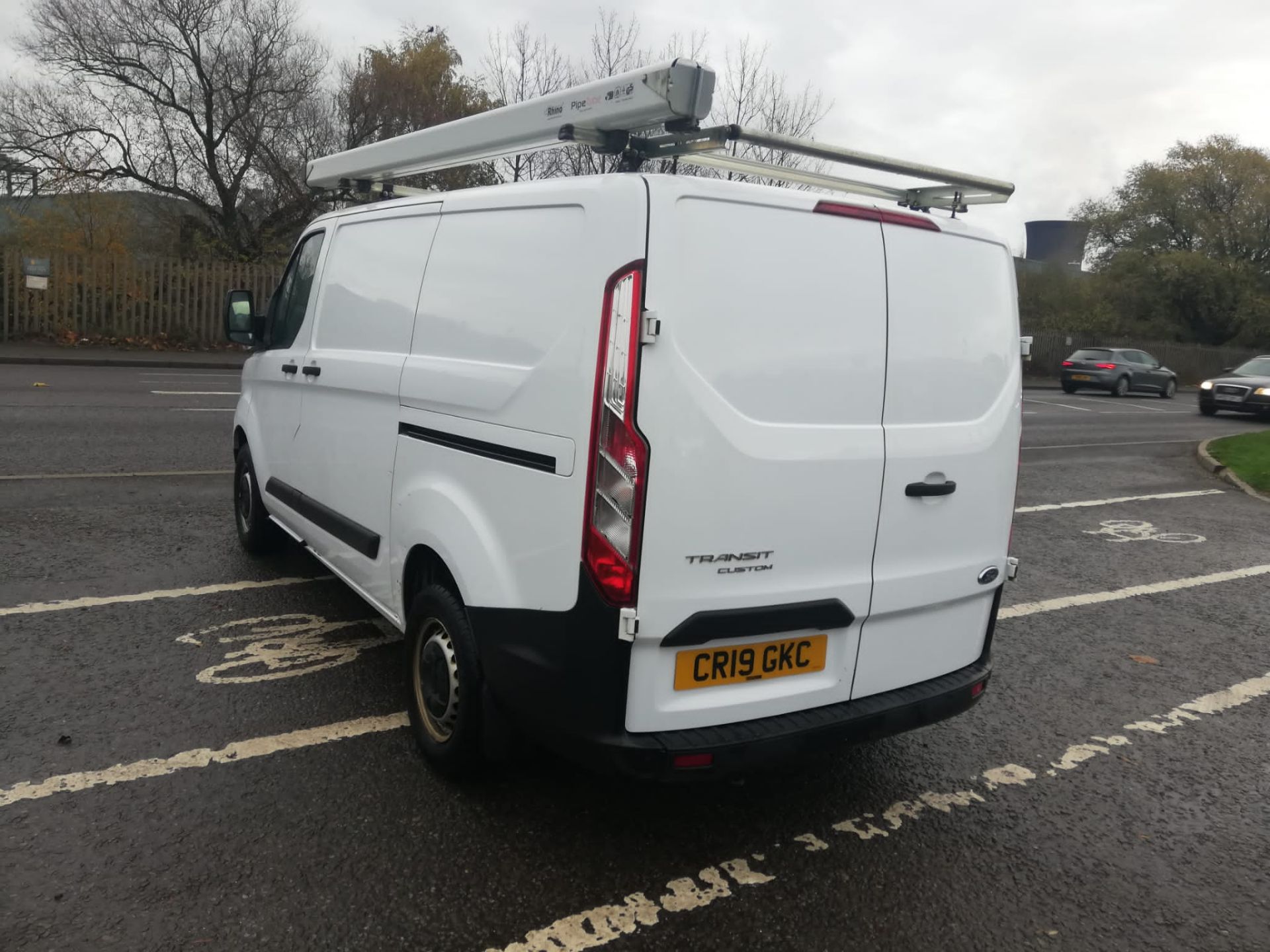 2019 FORD TRANSIT CUSTOM 300 BASE WHITE PANEL VAN 44,000 MILES *PLUS VAT* - Image 8 of 10