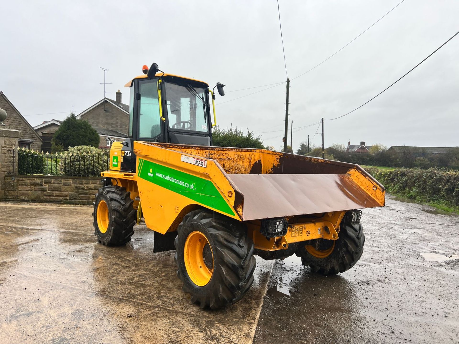 2018 JCB 7T-1 Front Tip 4WD 7 Tonne Articulated Dumper *PLUS VAT*