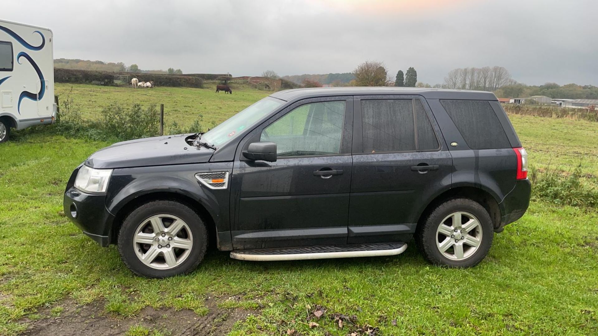 2007 LAND ROVER FREELANDER GS TD4 BLACK SUV ESTATE *NO VAT* - Image 3 of 10