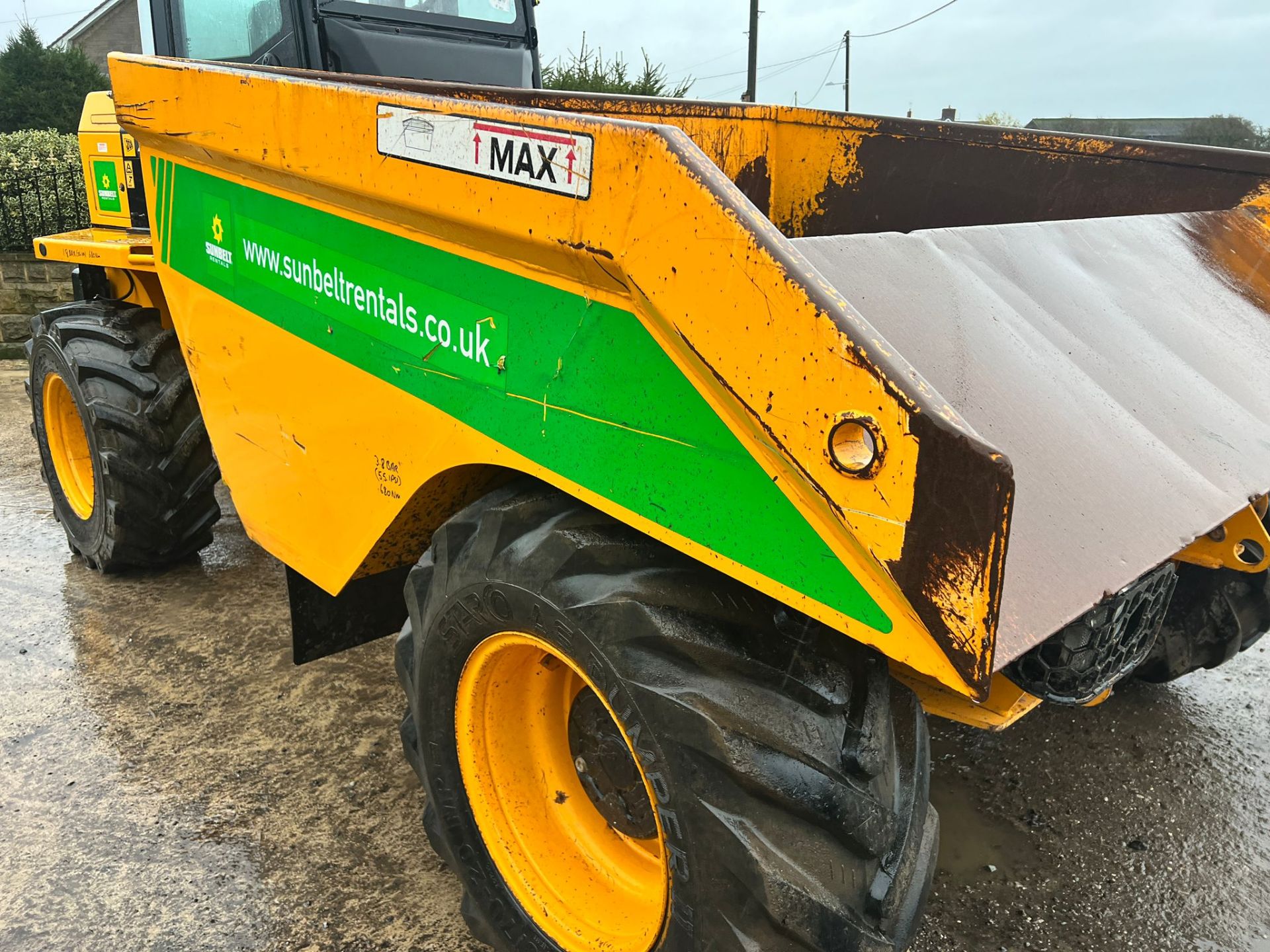 2018 JCB 7T-1 Front Tip 4WD 7 Tonne Articulated Dumper *PLUS VAT* - Image 15 of 22