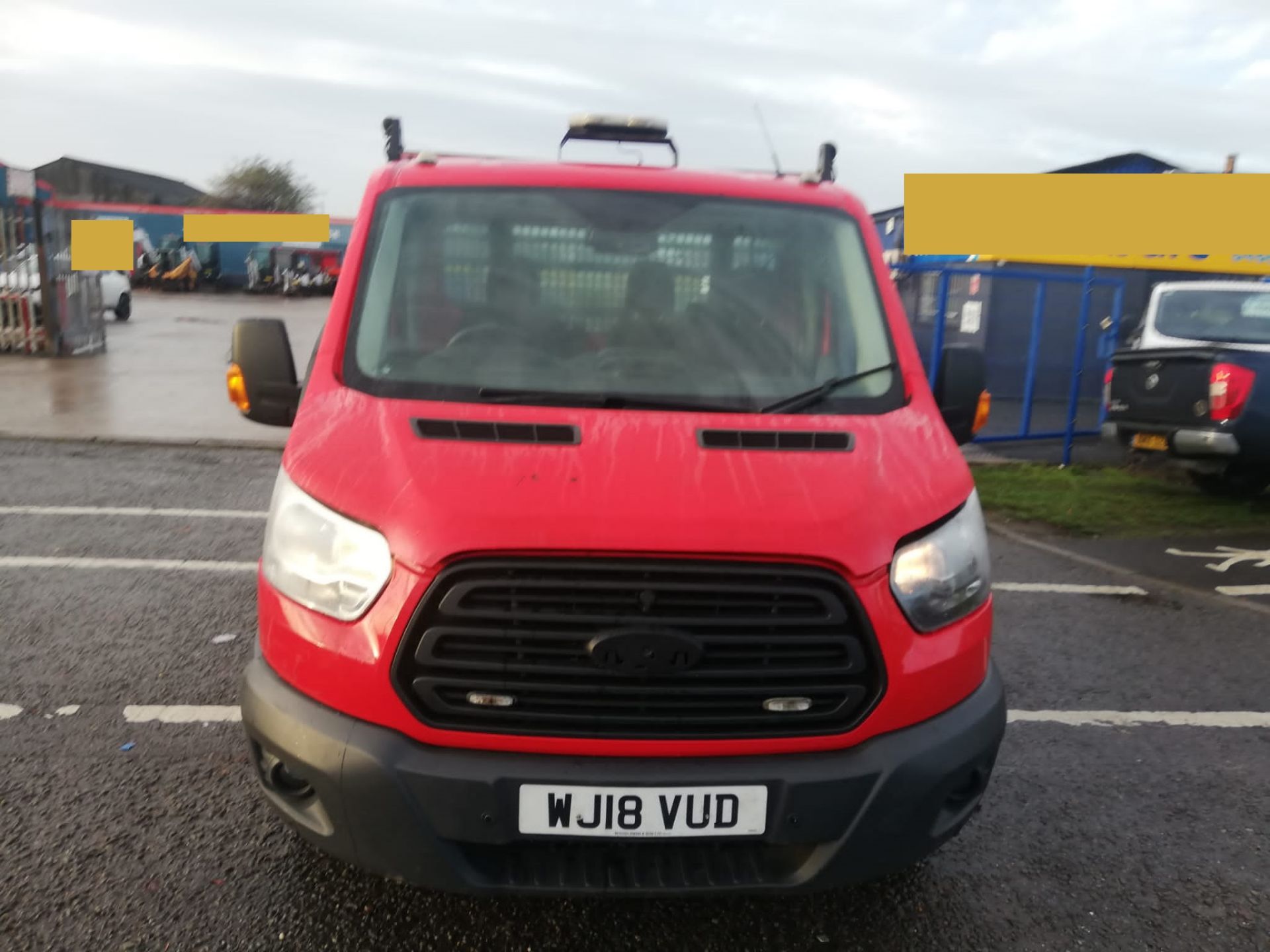 2018 FORD TRANSIT 350 RED TAIL LIFT DROPSIDE 103,000 MILES *PLUS VAT* - Image 2 of 9