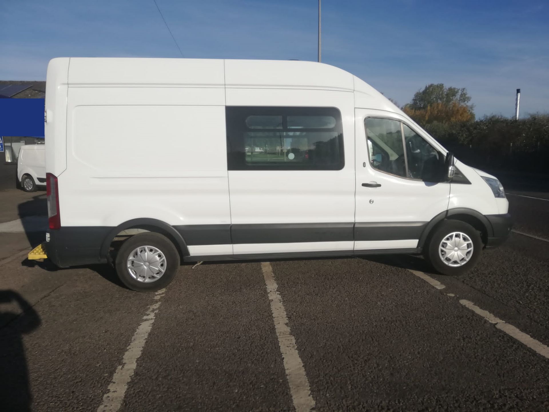 2016 FORD TRANSIT 350 WHITE WELFARE UNIT WITH TOILET 141,000 MILES *PLUS VAT* - Image 8 of 13