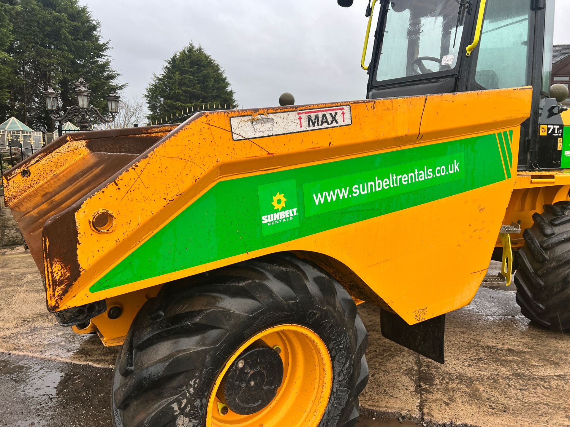 2018 JCB 7T-1 Front Tip 4WD 7 Tonne Articulated Dumper *PLUS VAT* - Image 19 of 22