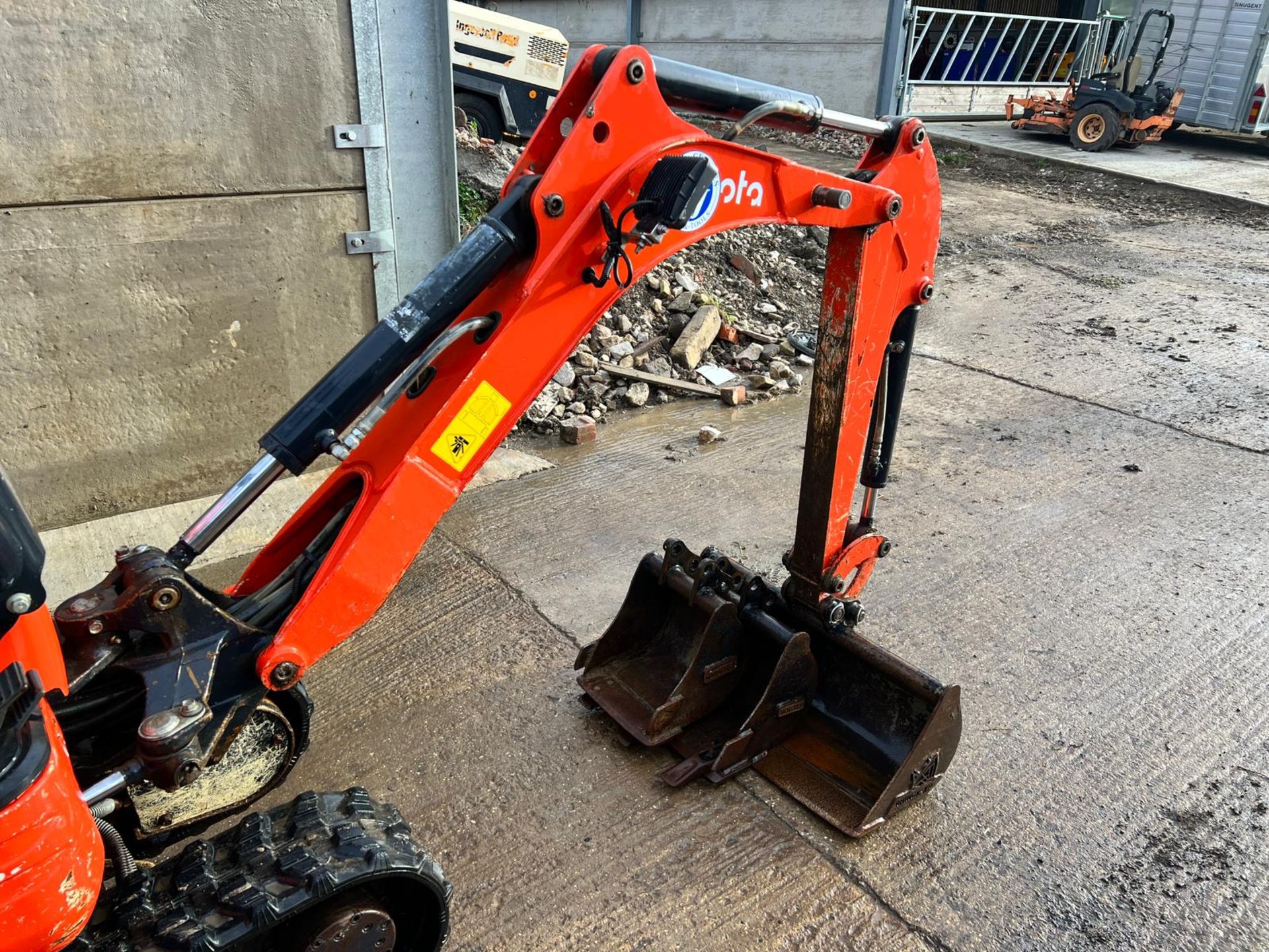 2017 Kubota K008-3 Micro Digger - Showing A Low 762 Hours! *PLUS VAT* - Image 7 of 20