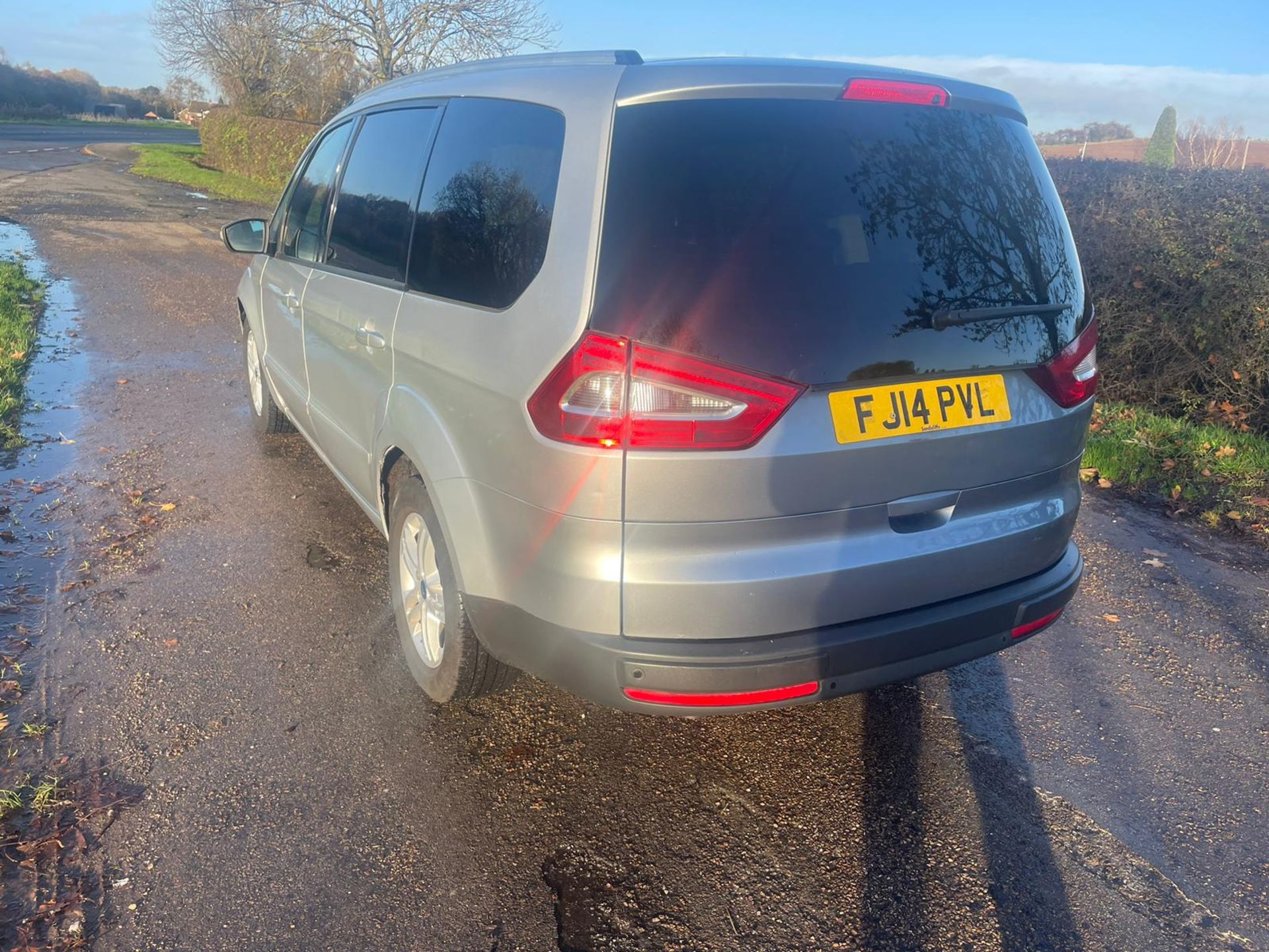 2014/14 REG FORD GALAXY ZETEC TDCI 2.0 DIESEL AUTOMATIC SILVER, SHOWING 0 FORMER KEEPERS *NO VAT* - Image 6 of 21