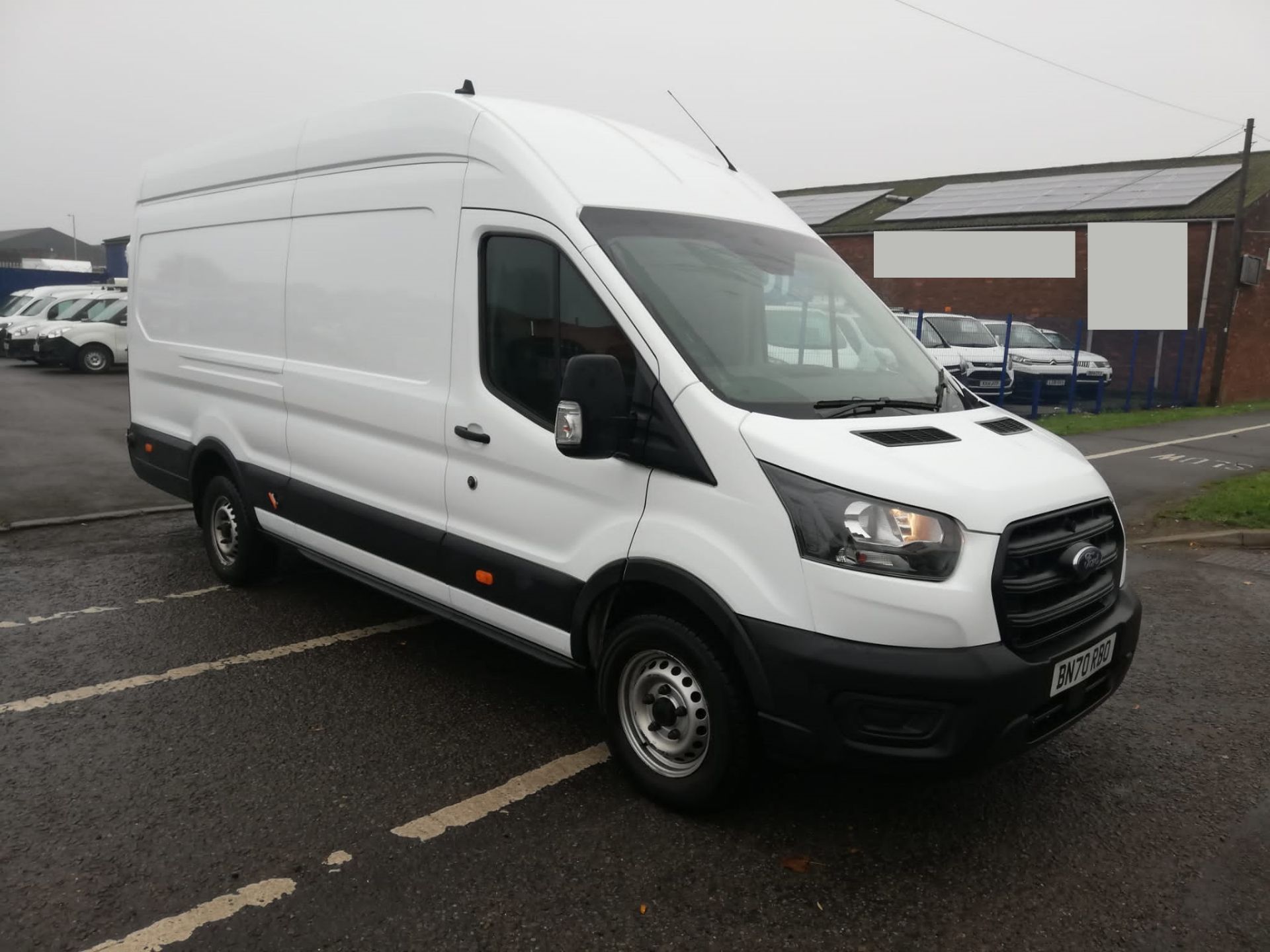 2020 FORD TRANSIT 350 LEADER ECOBLUE WHITE PANEL VAN - 82,000 MILES *PLUS VAT*