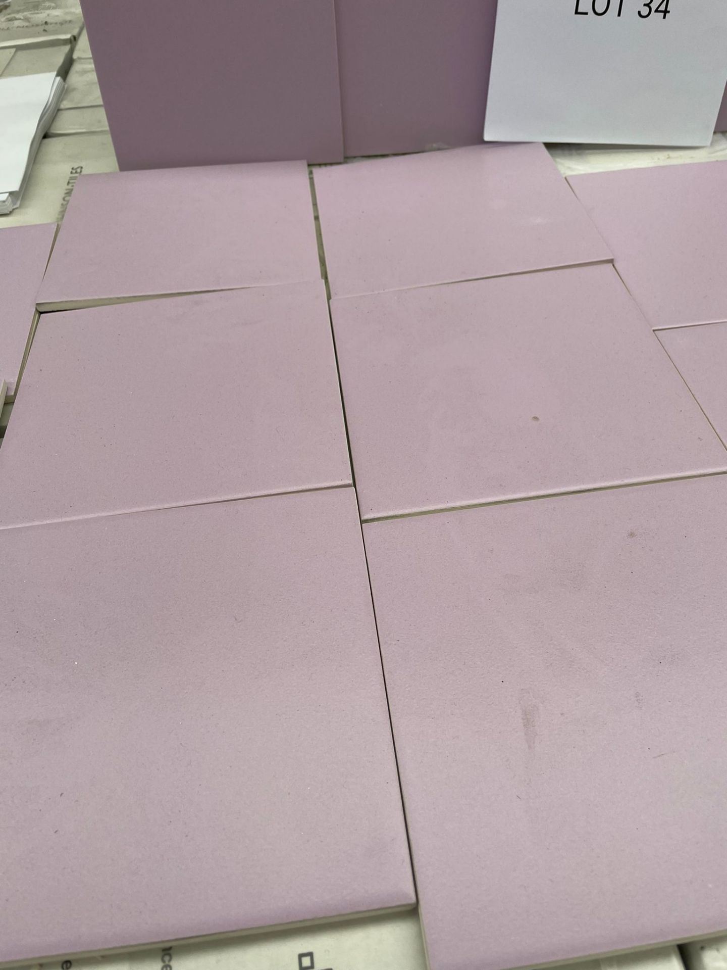 38SQM VIOLET TILES - NO RESERVE *PLUS VAT* - Image 3 of 3