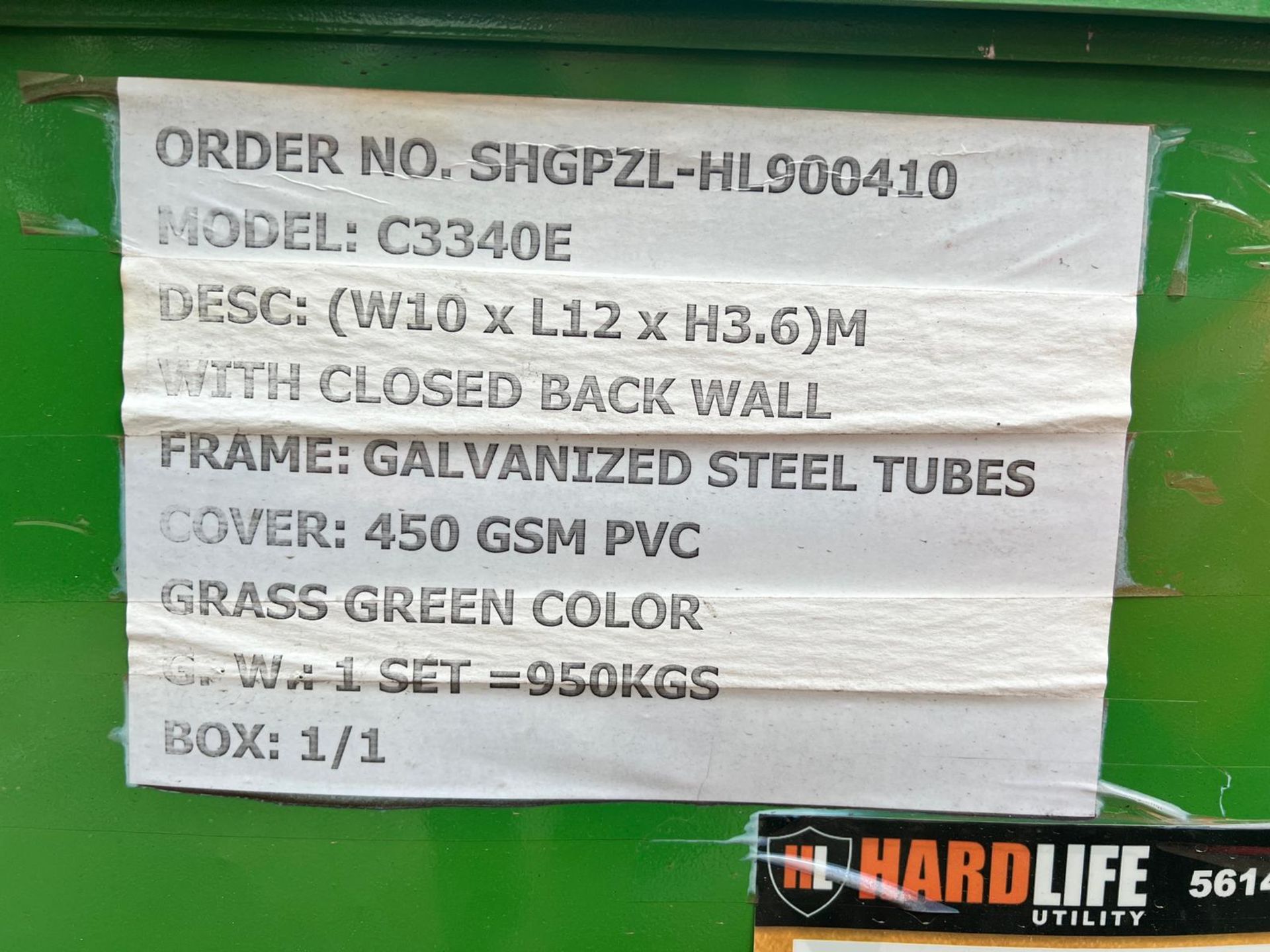 NEW/UNUSED HARDLIFE UTILITY C3340E CONTAINER CANOPY SHEDS *PLUS VAT* - Image 6 of 8