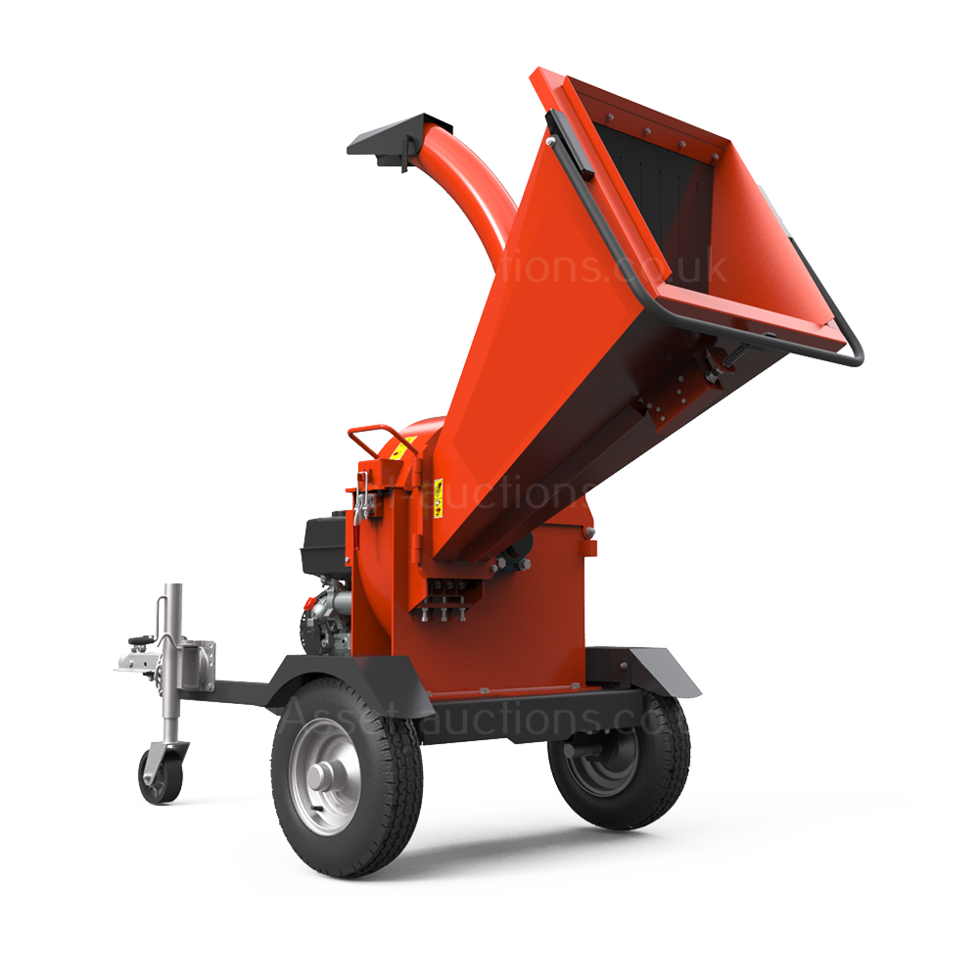BRAND NEW AND UNUSED DGS1500 420CC 4.5Ó TOWABLE PETROL WOOD CHIPPER *NO VAT* - Image 3 of 11