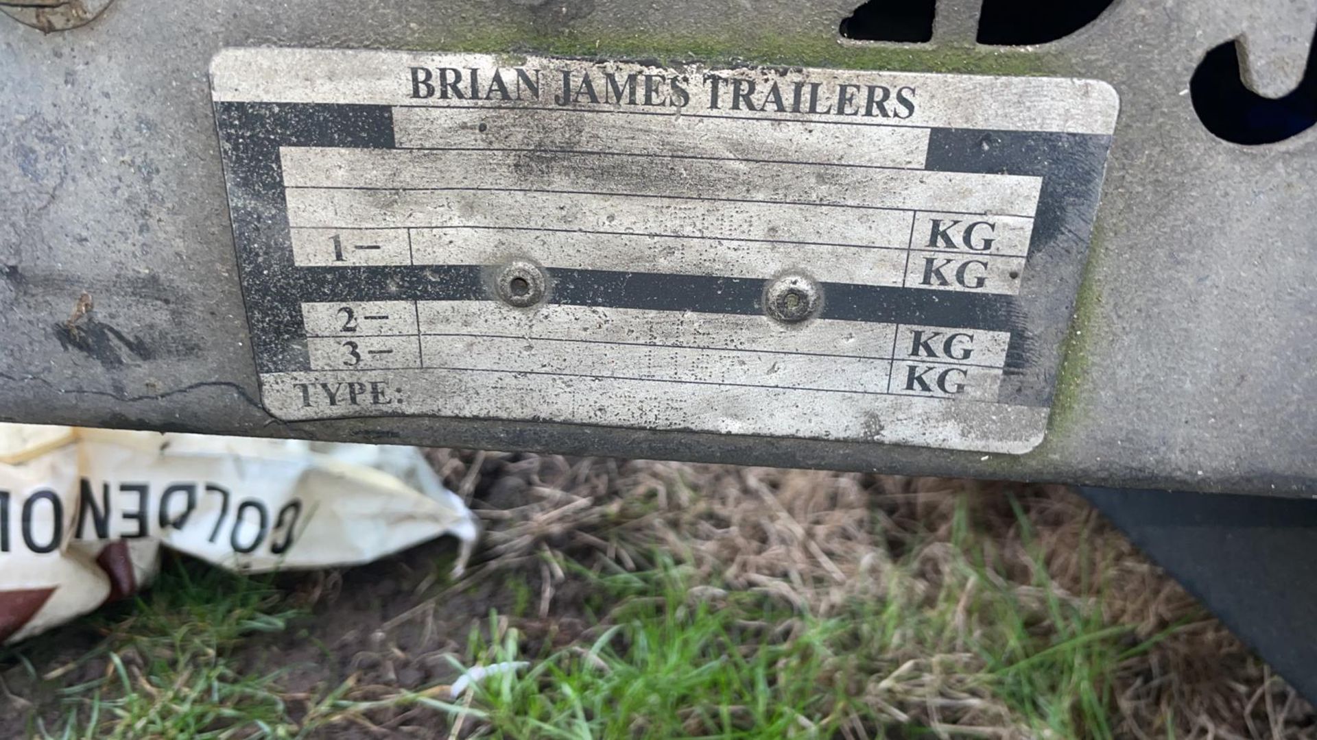 BRIAN JAMES TRAILER *NO VAT* - Image 4 of 5