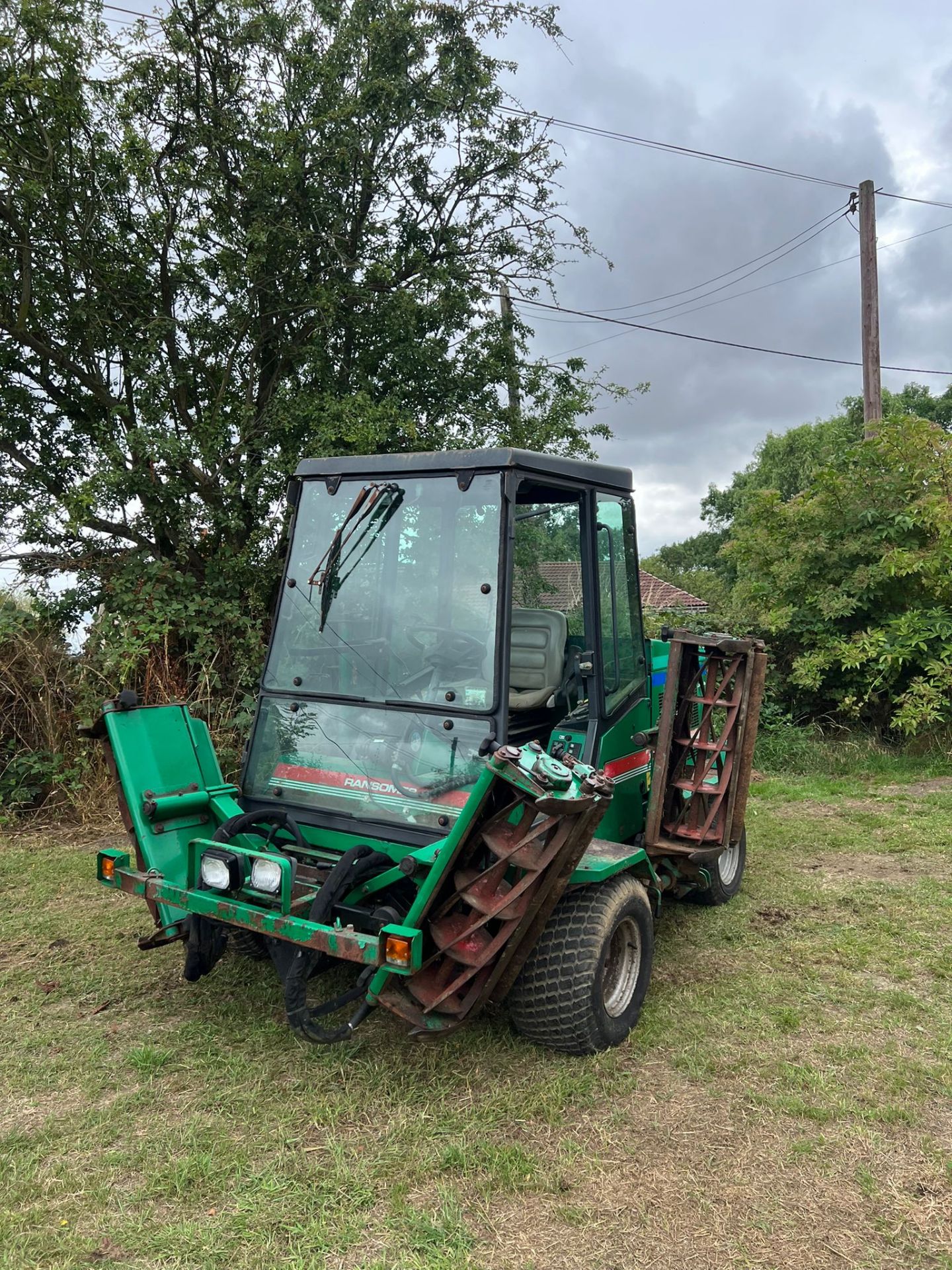 RANSOMES 3510 5 GANG RIDE ON LAWN MOWER *PLUS VAT*