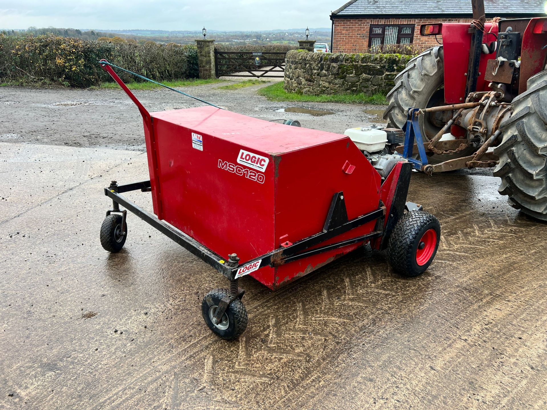 Logic MSC120 Paddock Sweeper Collector *PLUS VAT* - Image 3 of 9