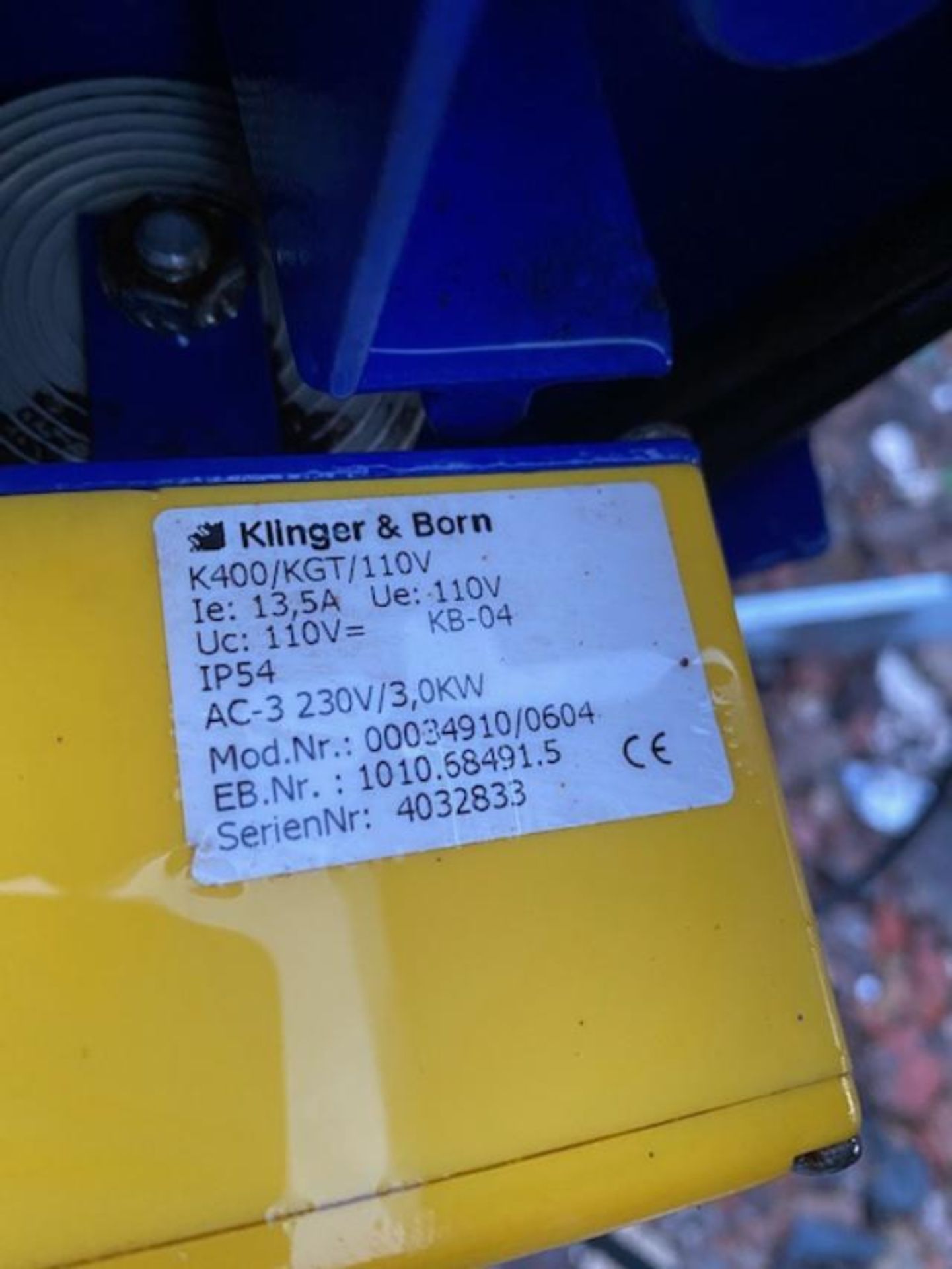 KLINGER & BORN 110V TABLE SAW *PLUS VAT* - Image 5 of 11