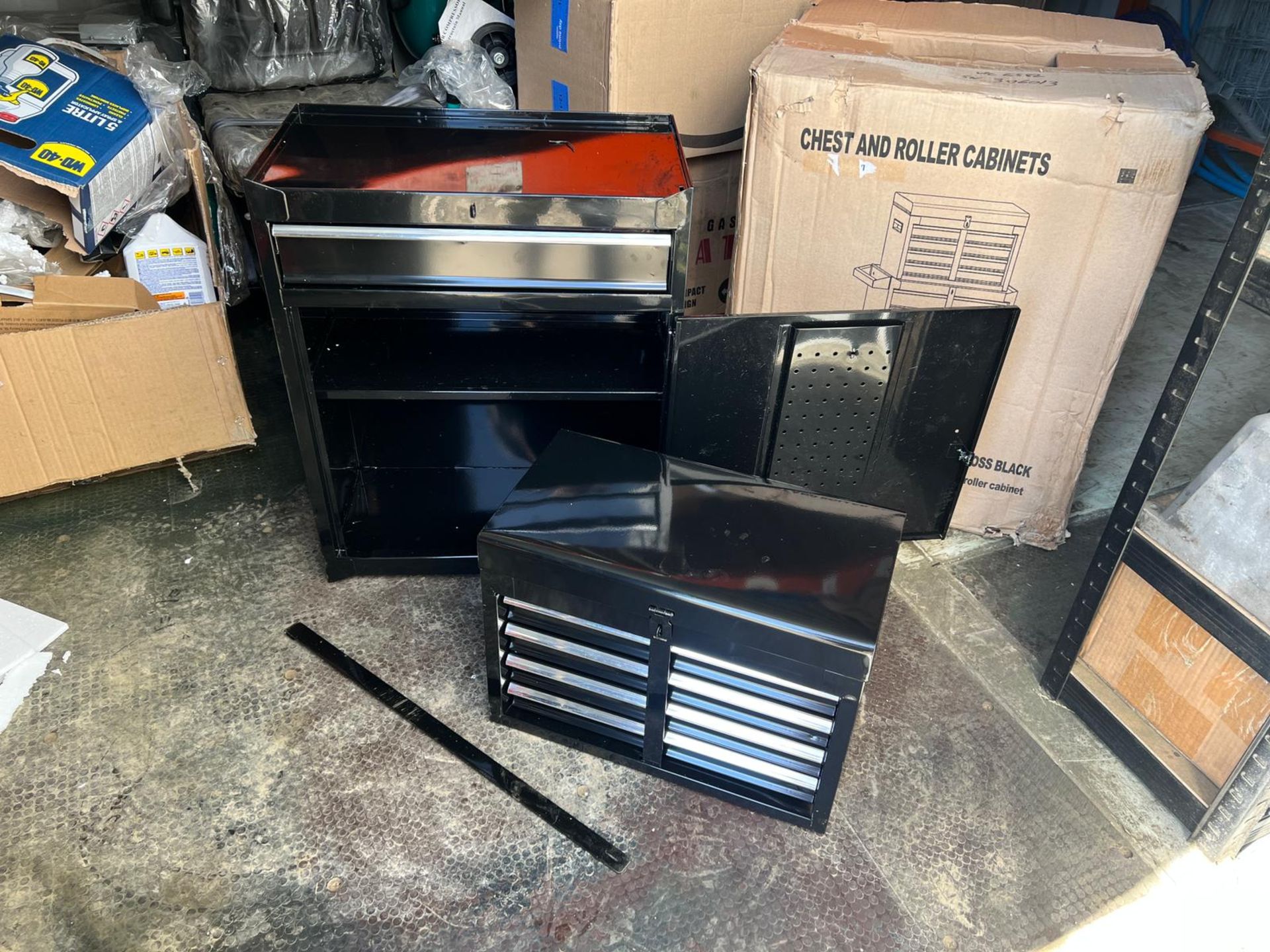 New And Unused Black Rolling Toolbox And Top 4 Draw Cabinet *PLUS VAT* - Image 21 of 23