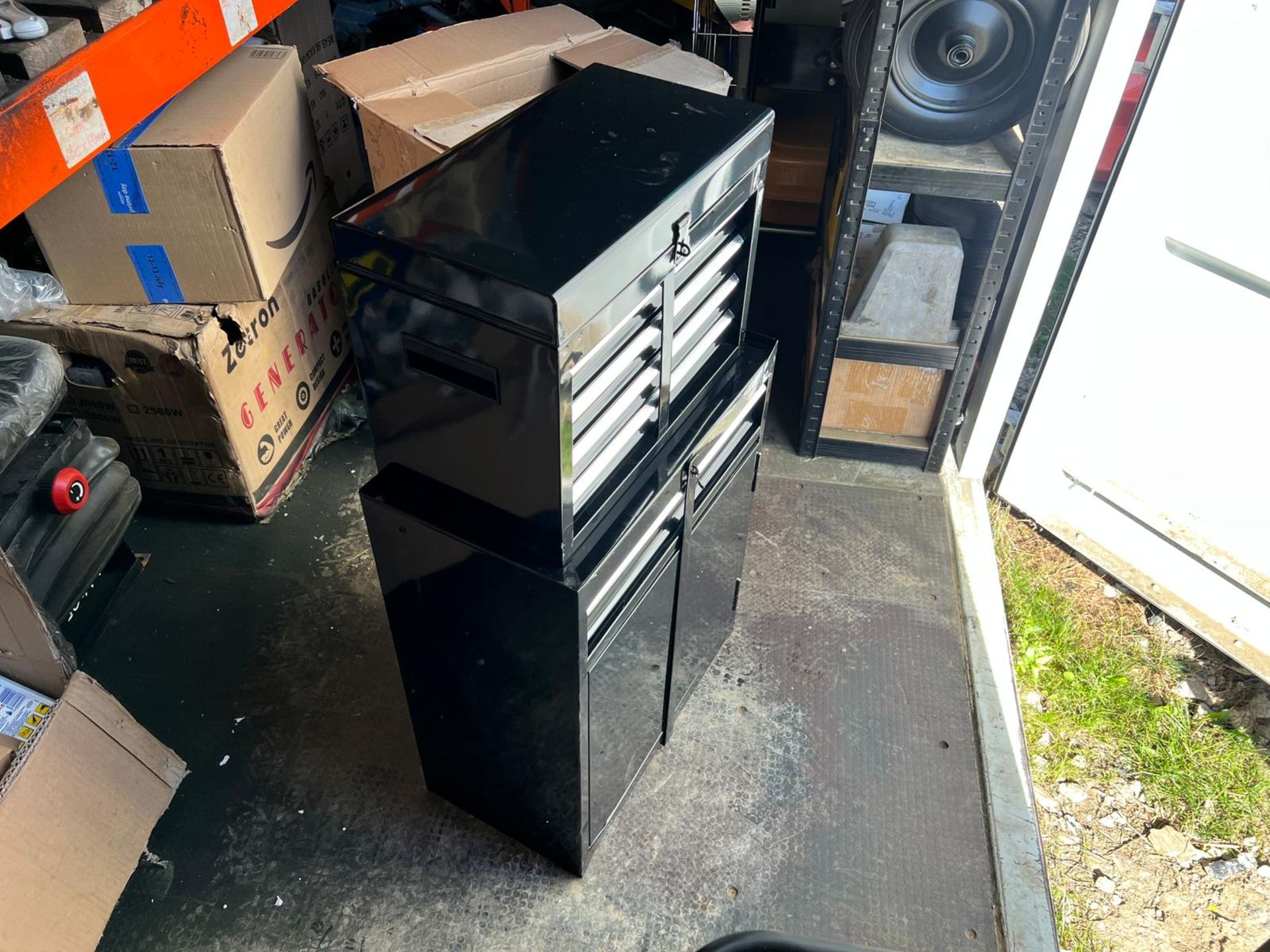 New And Unused Black Rolling Toolbox And Top 4 Draw Cabinet *PLUS VAT* - Image 19 of 23