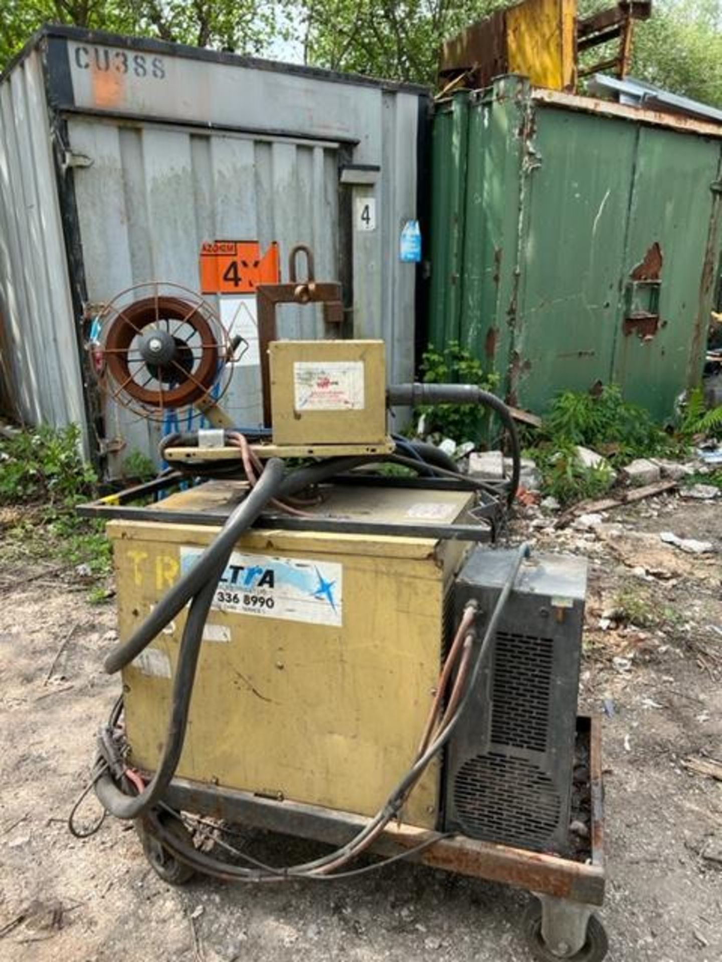 MEGA - MIG 300 RVS WELDING SET WITH A HOBART H-2000 WIRE FEEDER *PLUS VAT*