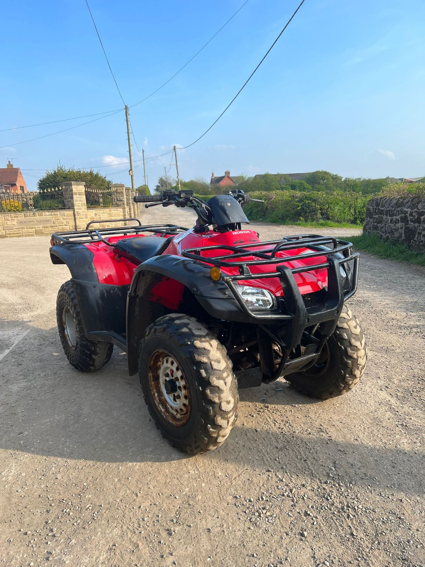 HONDA FOREMAN FARM QUAD BIKE ROAD REGISTERED *PLUS VAT*