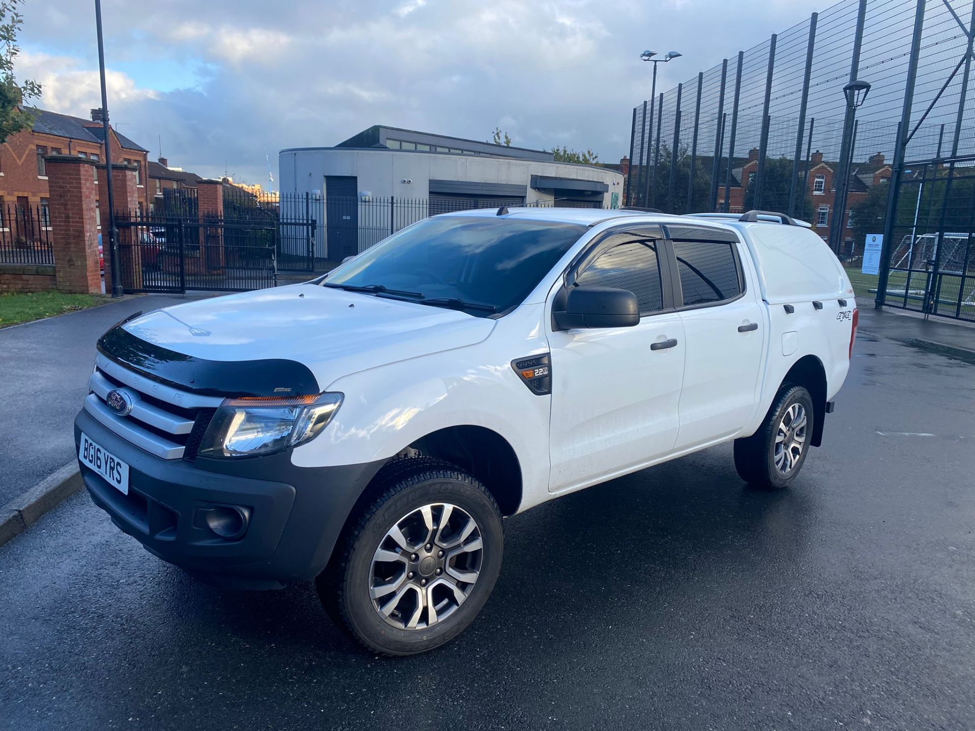 2016 FORD RANGER XL 4X4 TDCI WHITE PICK UP *NO VAT* - Image 3 of 11