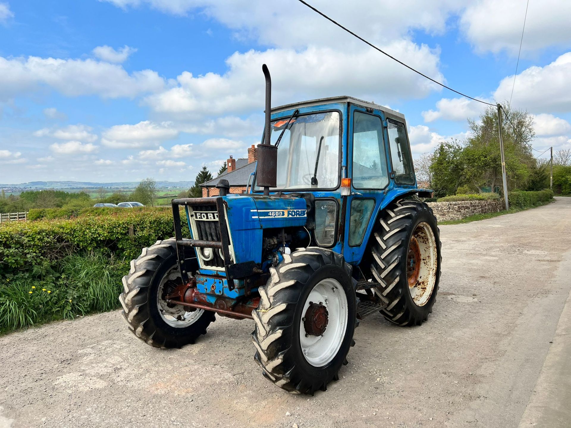 Ford 4600 4WD Tractor, Runs And Drives, Showing A Low 1752 Hours! *PLUS VAT*