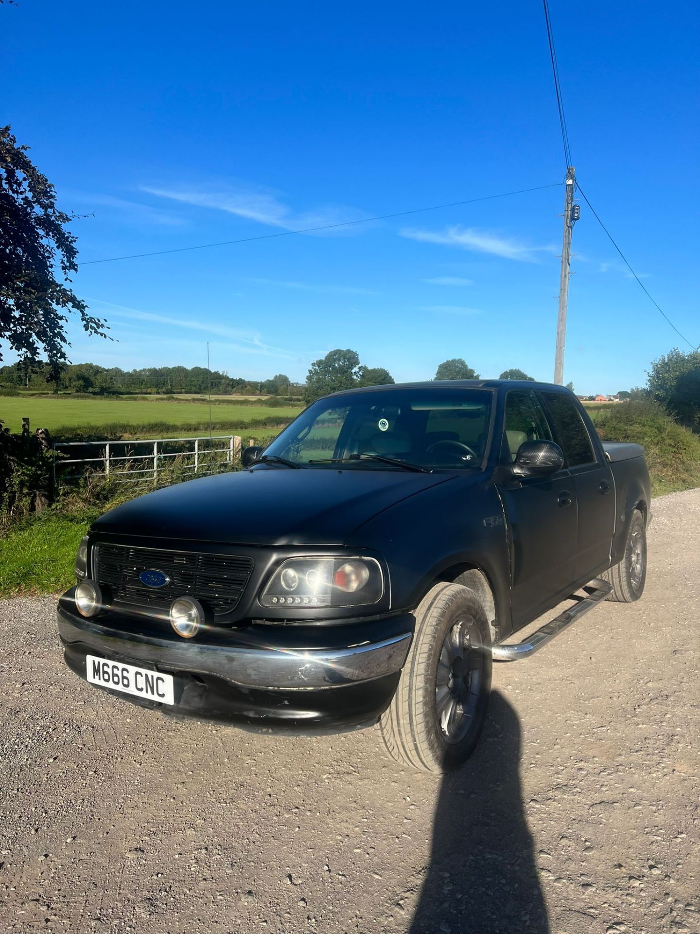 2000 FORD F150 BLACK GAS BI FULE PETROL BLACK LPG CONVERSION *PLUS VAT* - Image 2 of 12