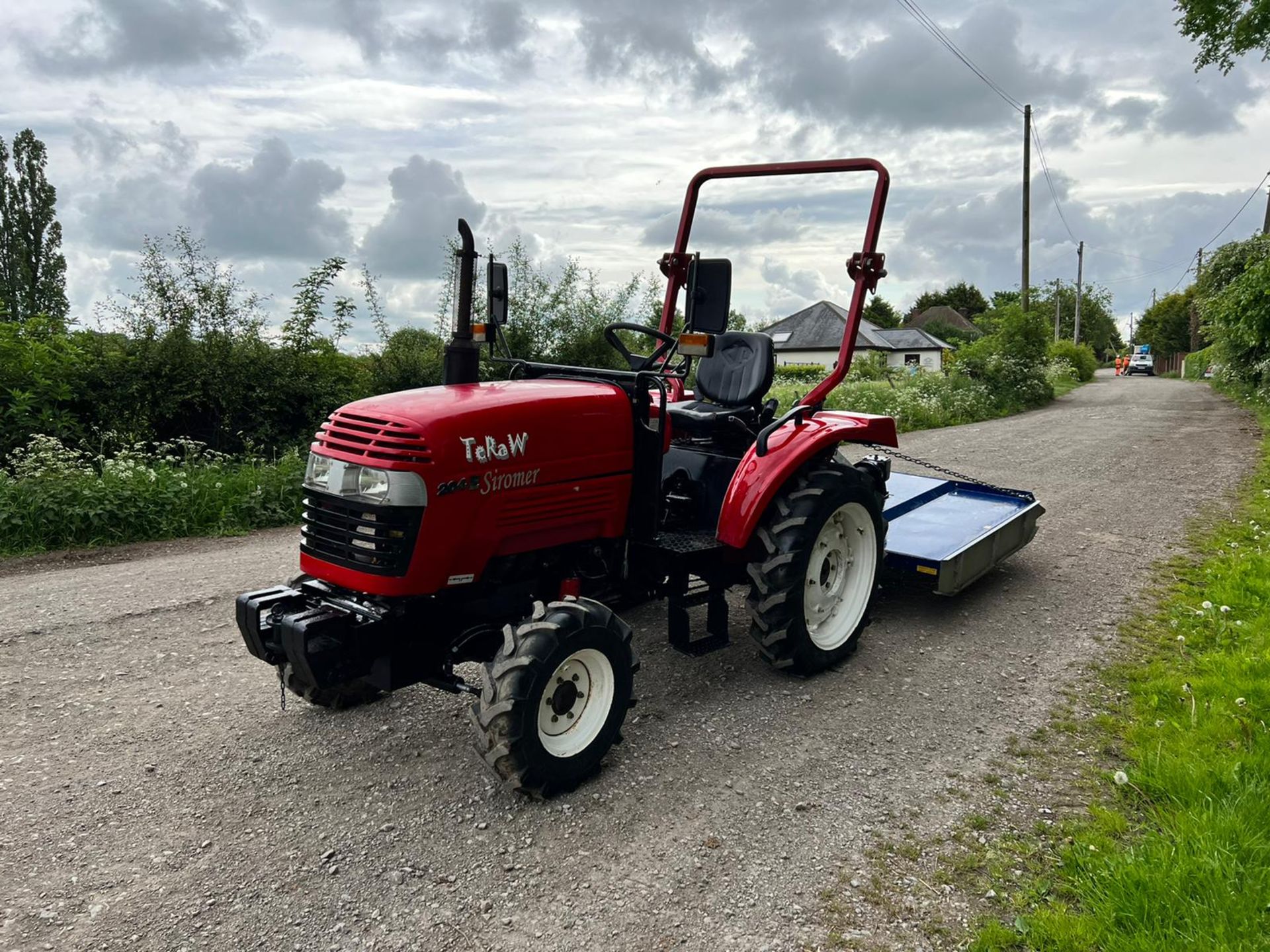 Siromer 204E 20HP 4WD Compact Tractor With 5FT Beaco Grass Topper - 68 Plate "PLUS VAT" - Image 3 of 22