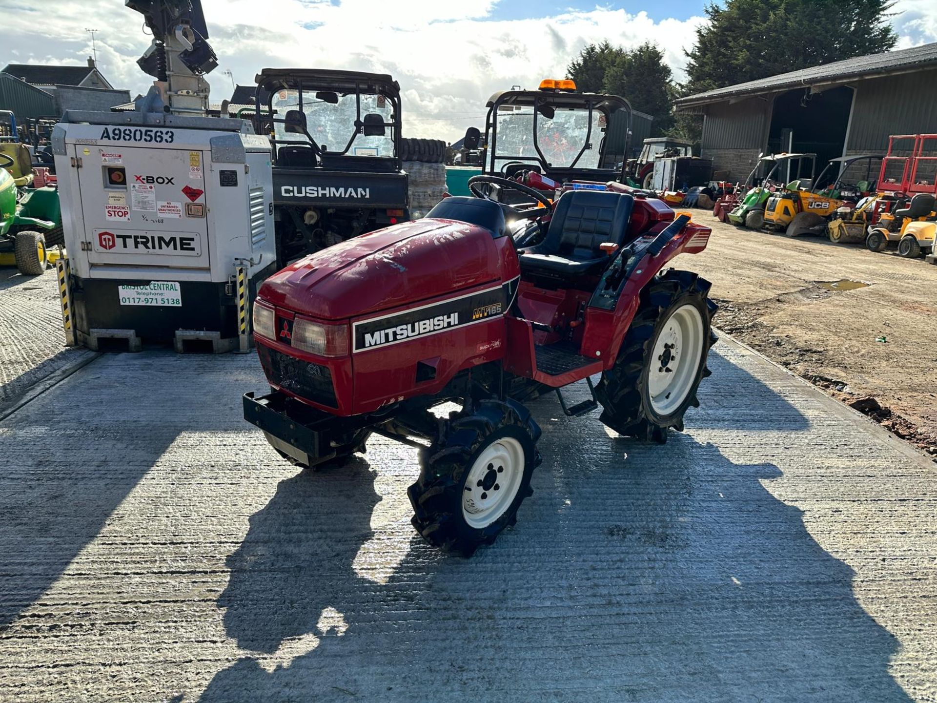 Mitsubishi MT165 4WD Compact Tractor, Runs And Drives, Showing A Low 563 Hours! *PLUS VAT* - Image 2 of 15