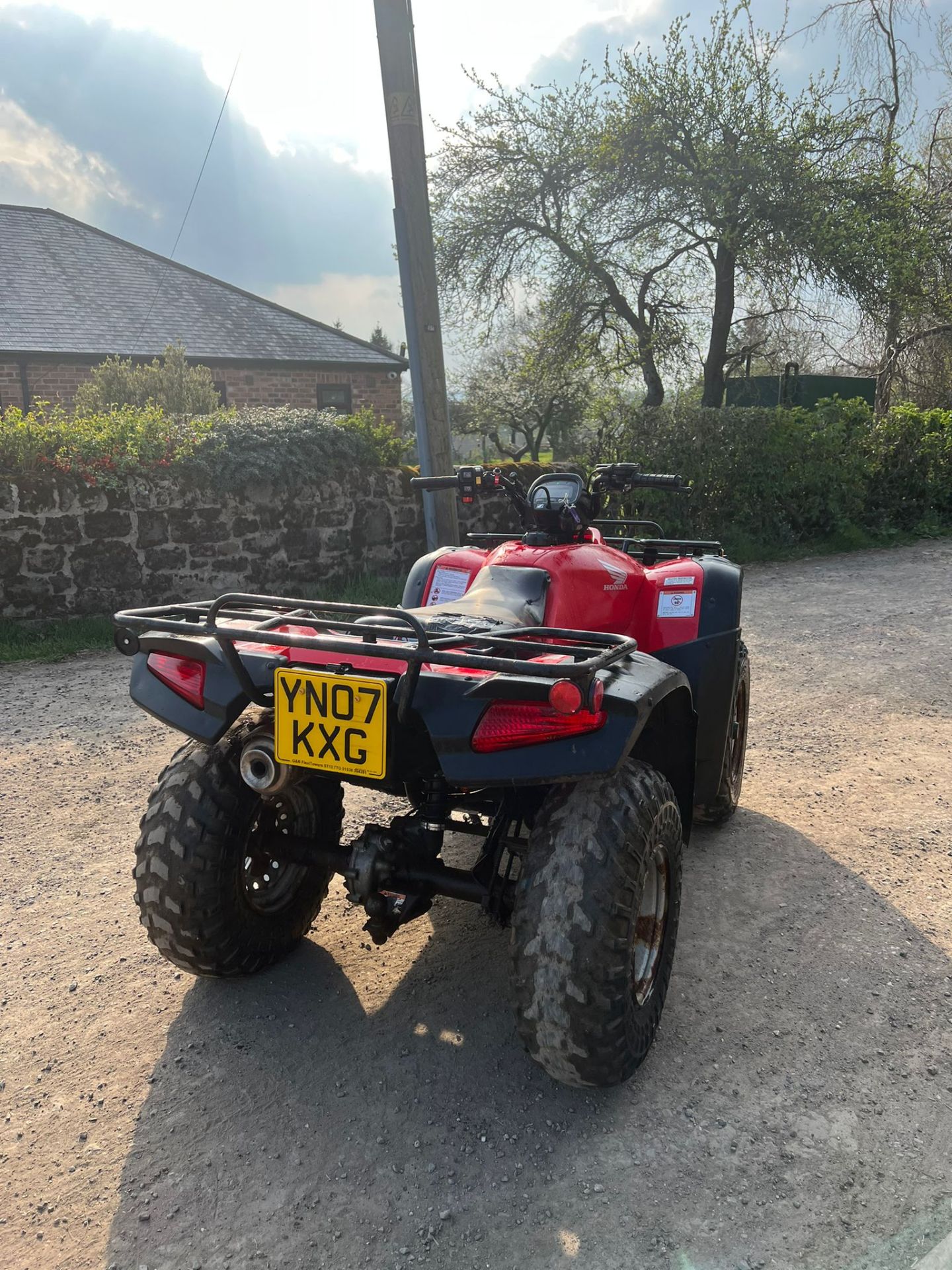 HONDA FOREMAN FARM QUAD BIKE ROAD REGISTERED *PLUS VAT* - Image 5 of 8