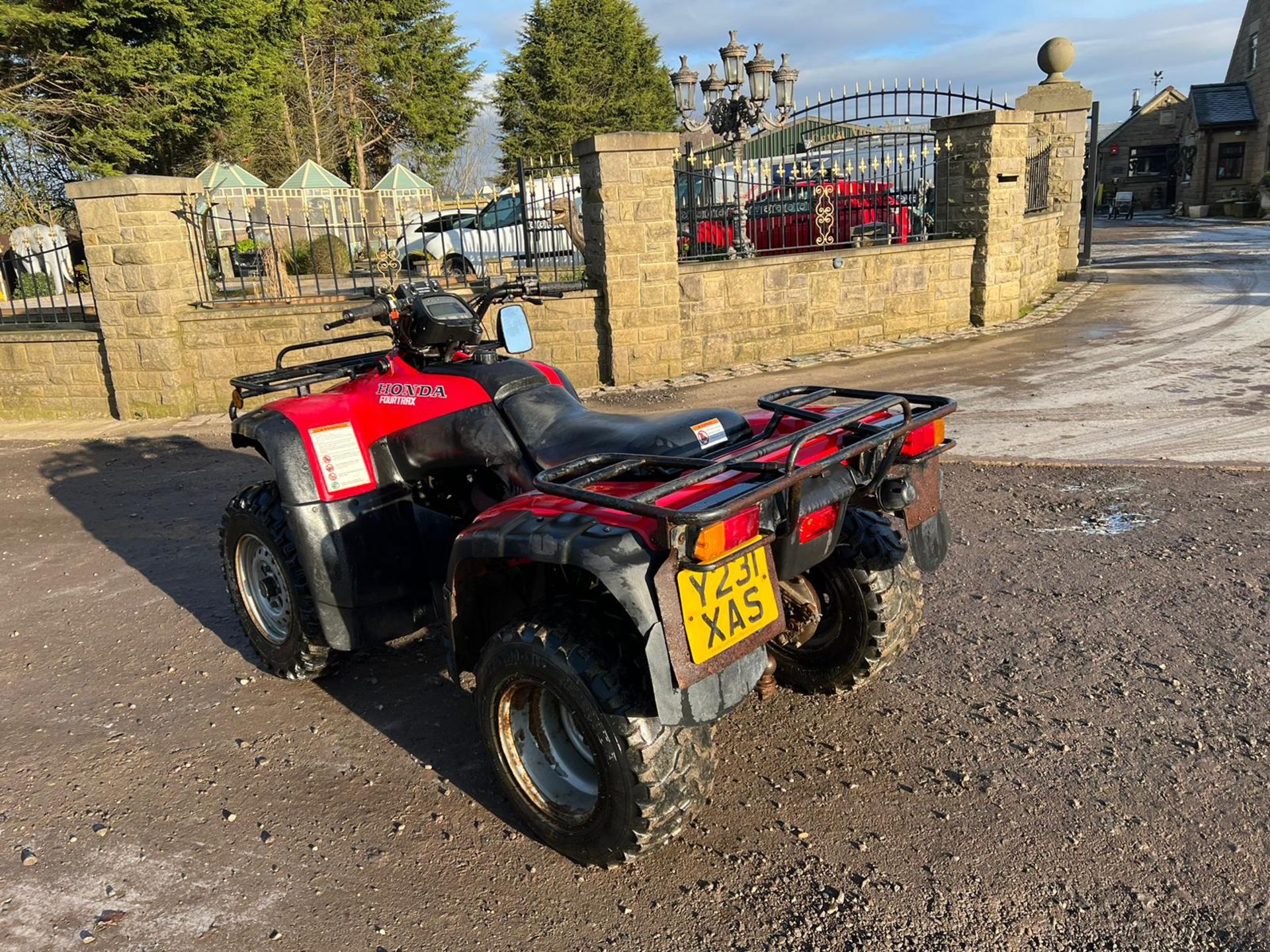 HONDA TRX350 4x4 FOURTRAX FARM QUAD ROAD REGISTERED *PLUS VAT* - Image 3 of 8