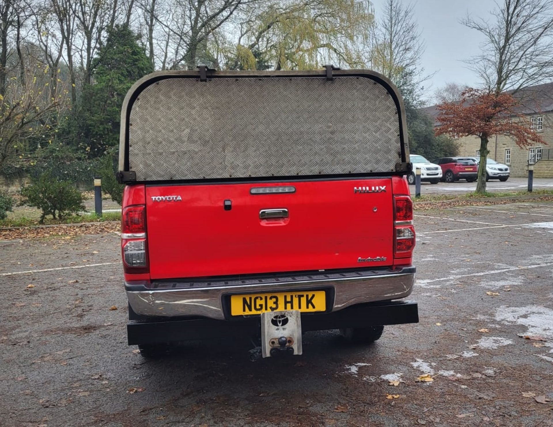 2013/13 REG TOYOTA HILUX INVINCIBLE MK7 D-4D 4X4 DOUBLE CAB 3.0 DIESEL RED PICK UP *PLUS VAT* - Image 5 of 16