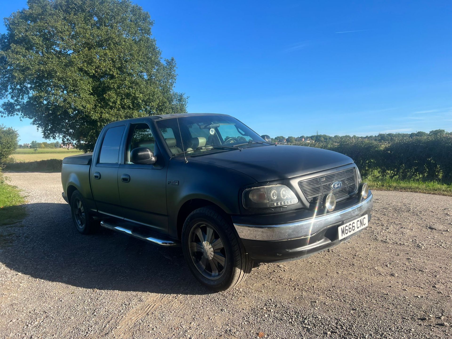 2000 FORD F150 BLACK GAS BI FULE PETROL BLACK LPG CONVERSION *PLUS VAT*