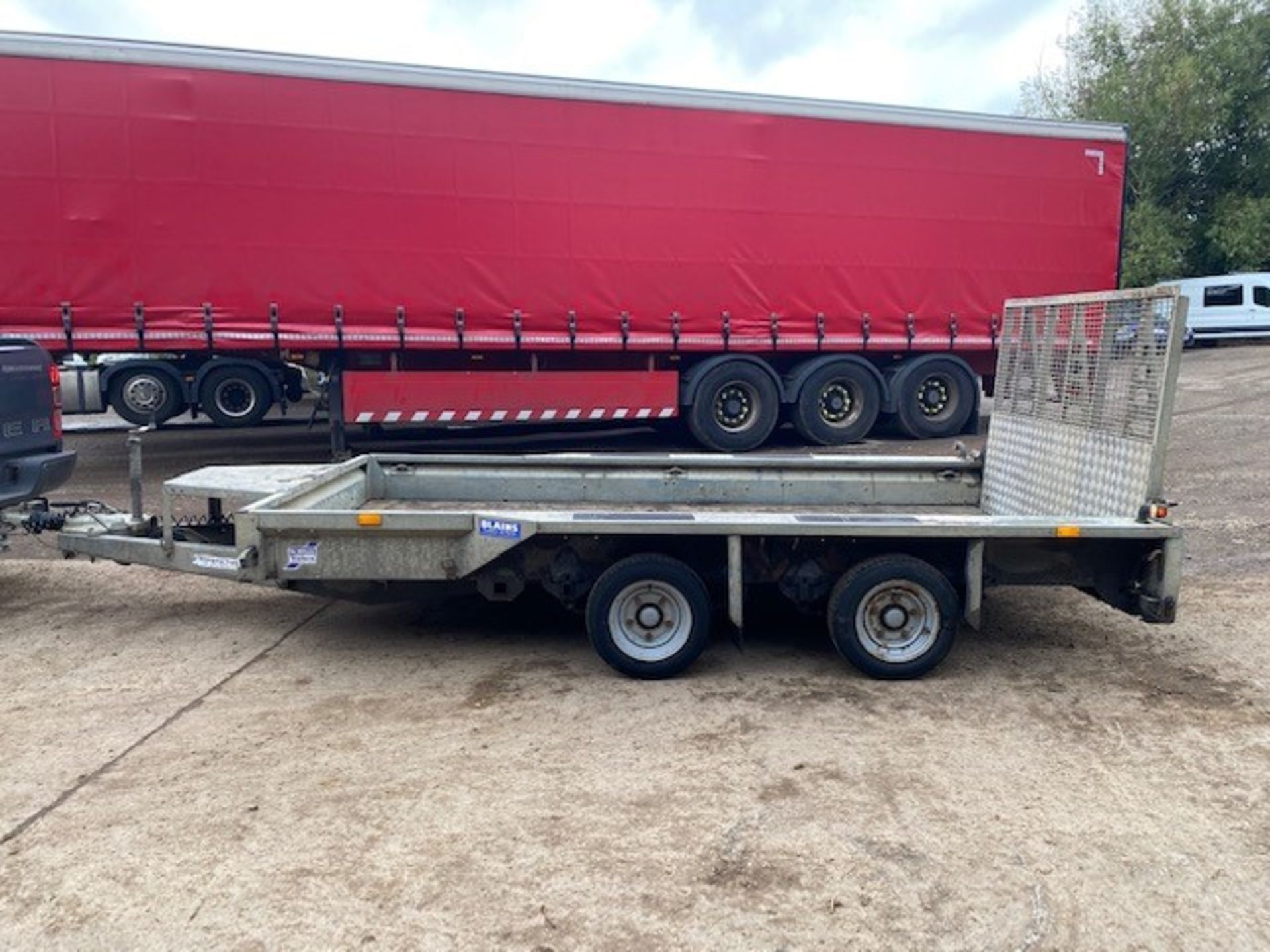 Ifor Williams 12 x 6 Plant Trailer, One Owner From New, Ball Hitch, Good Trailer All Round*PLUS VAT* - Image 2 of 10