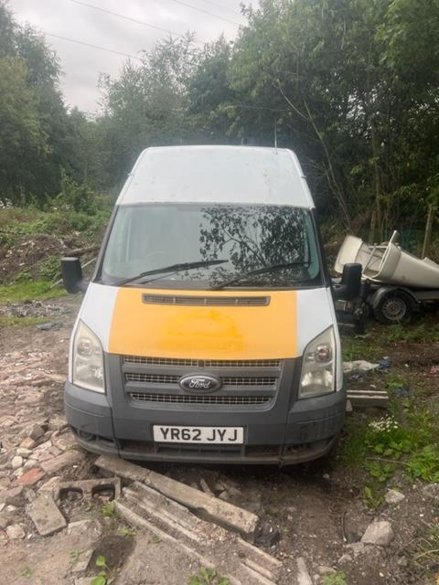 2012/62 FORD TRANSIT 125 T350 FWD WHITE PANEL VAN - HIGH ROOF *NO VAT* - Image 2 of 5