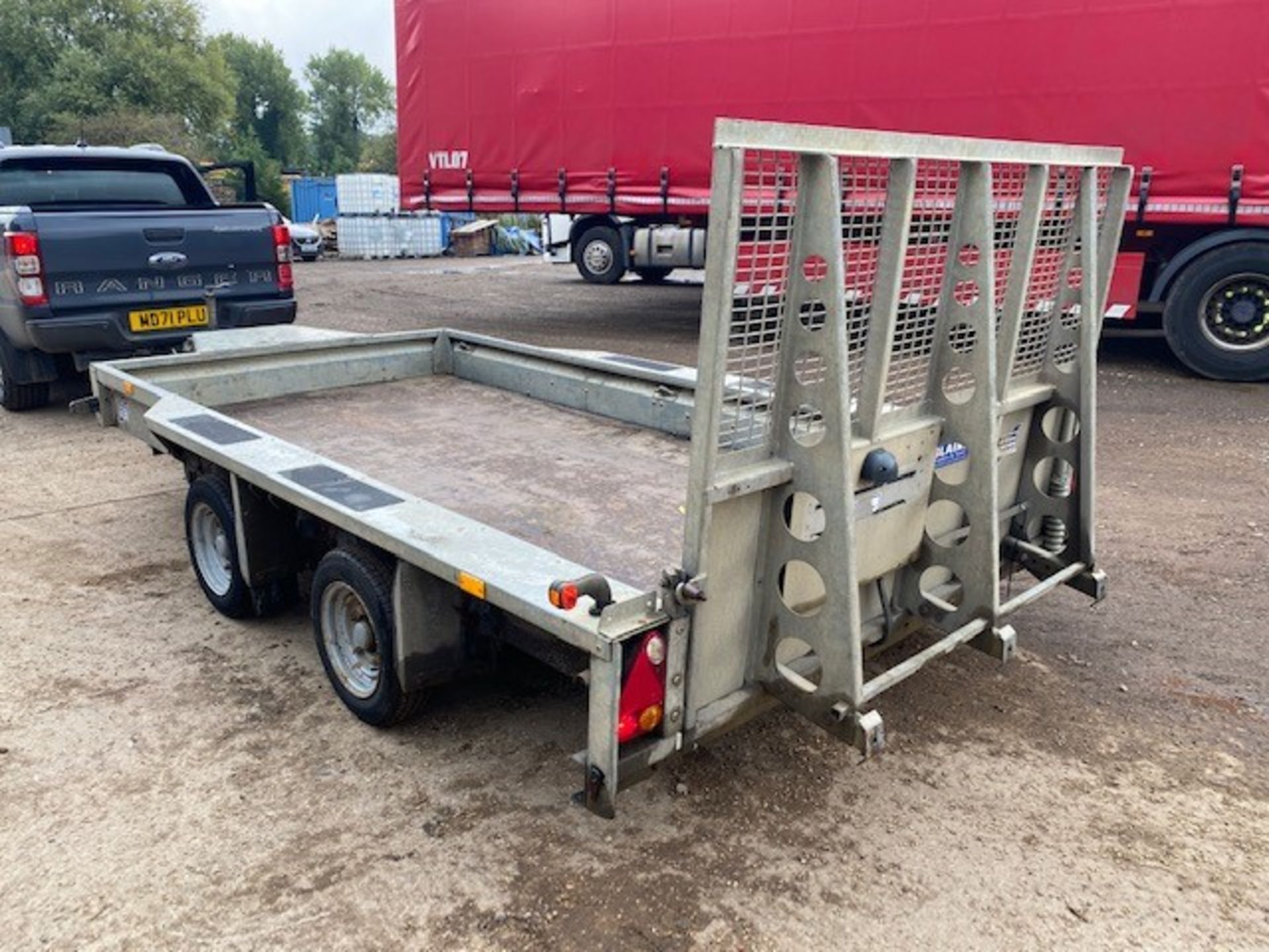 Ifor Williams 12 x 6 Plant Trailer, One Owner From New, Ball Hitch, Good Trailer All Round*PLUS VAT* - Image 3 of 10