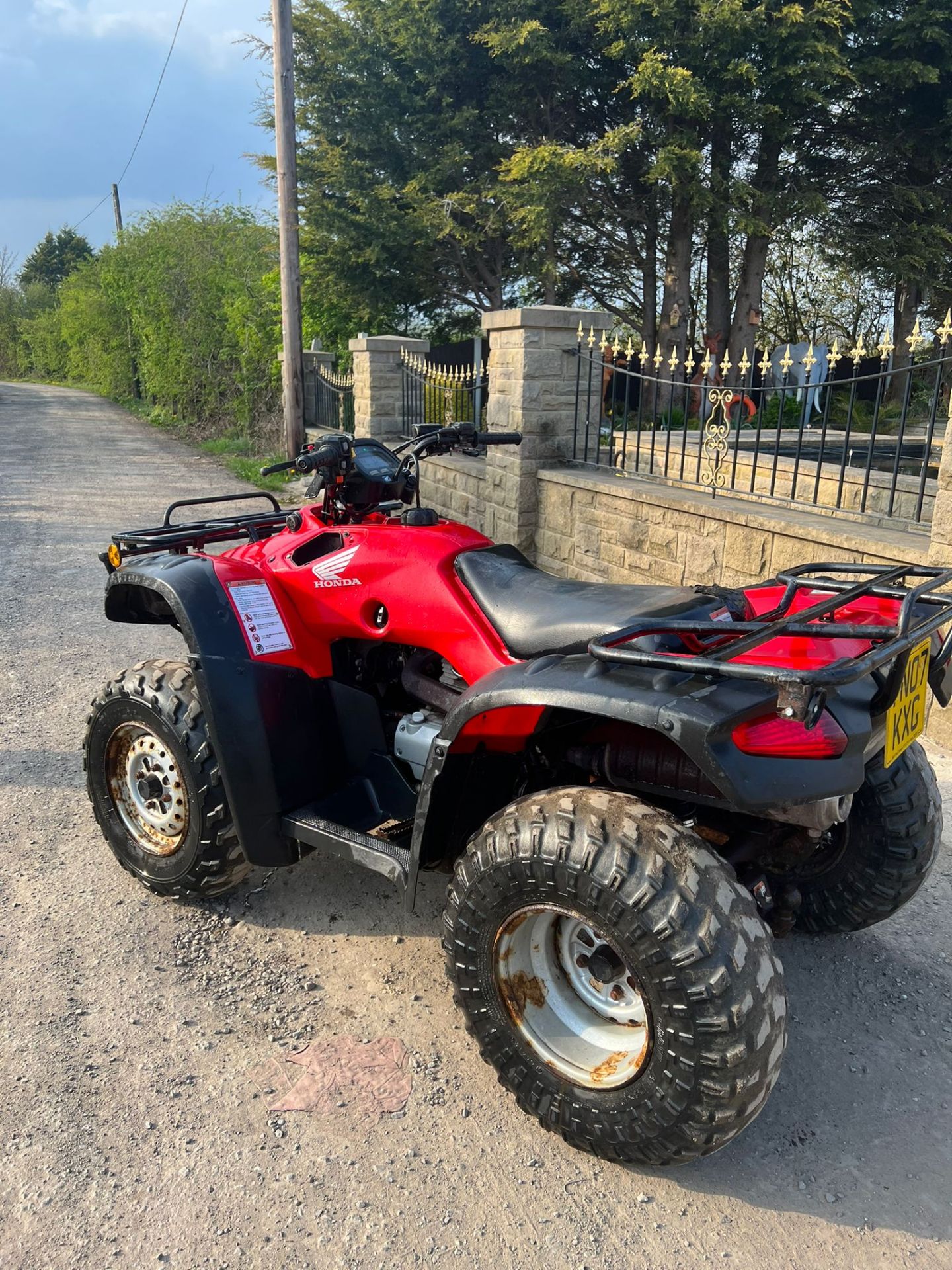 HONDA FOREMAN FARM QUAD BIKE ROAD REGISTERED *PLUS VAT* - Image 4 of 8