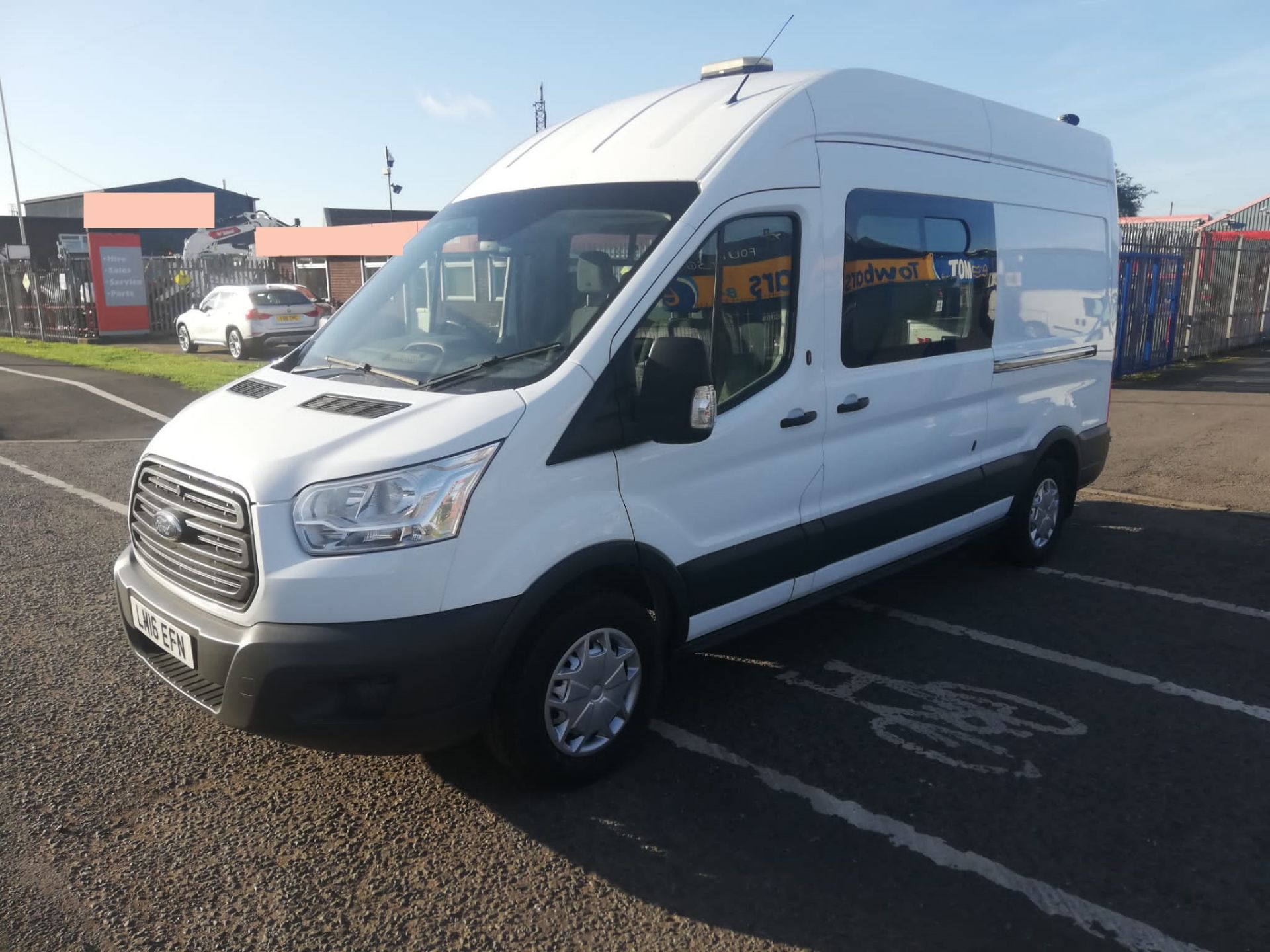 2016 FORD TRANSIT 350 WHITE WELFARE UNIT WITH TOILET 141,000 MILES *PLUS VAT* - Image 3 of 13