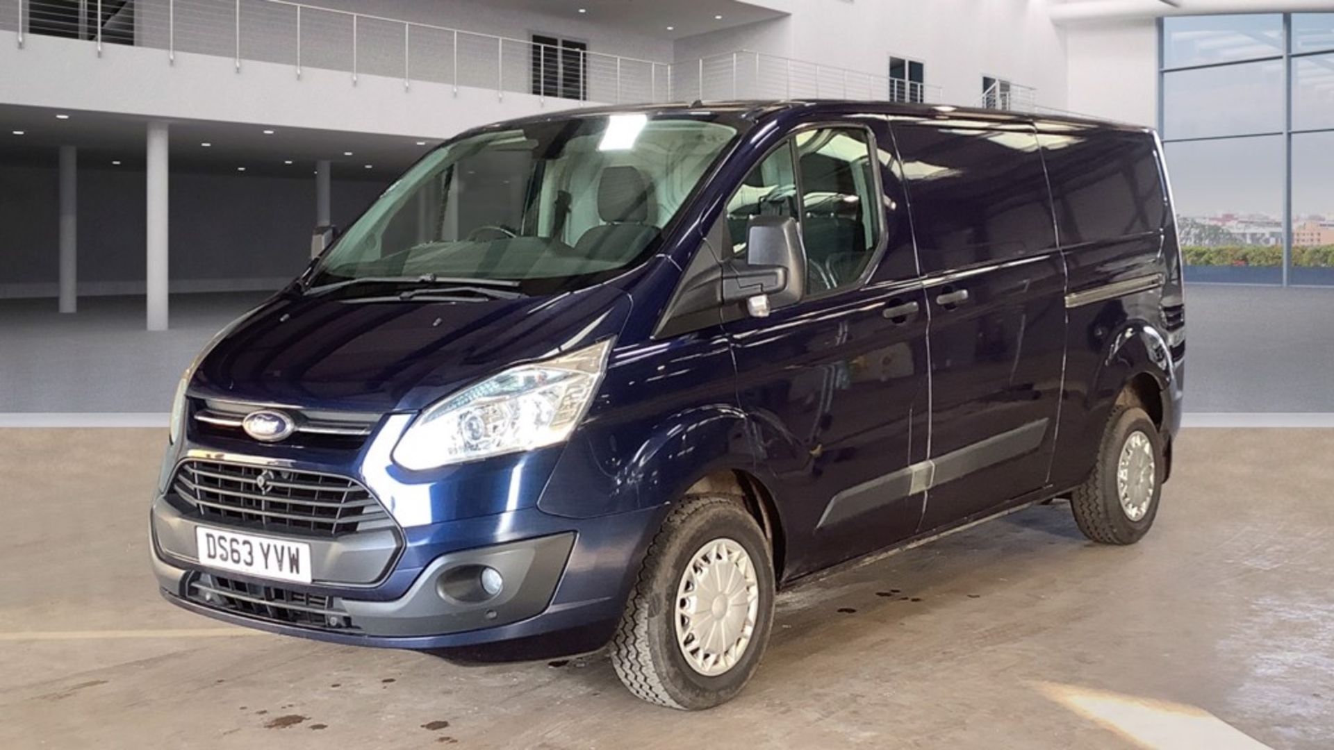 FORD TRANSIT CUSTOM 2.2 TDCI 125 290 LWB TREND L/R Panel Van, 145K MILES *PLUS VAT* - Image 2 of 9