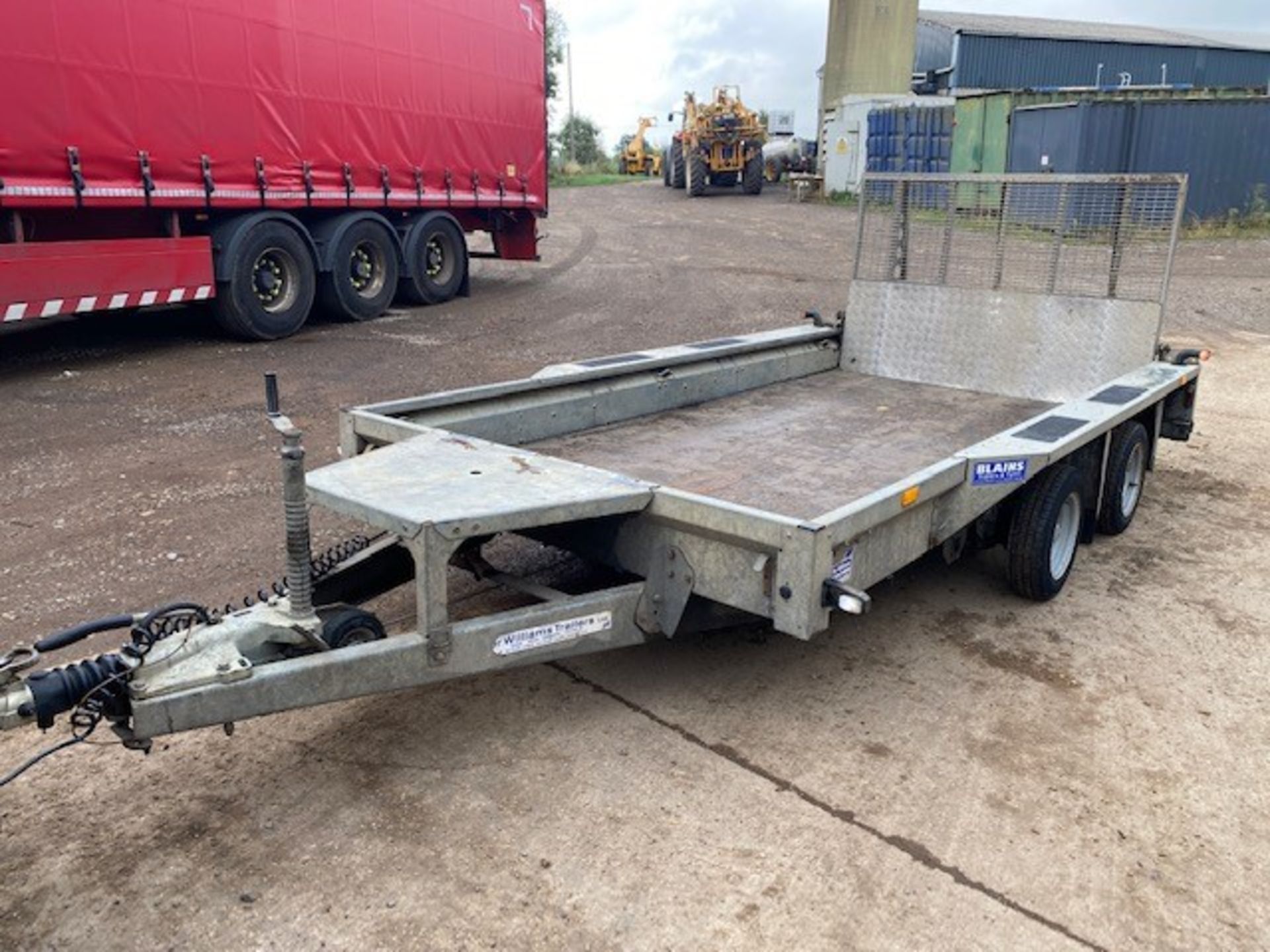 Ifor Williams 12 x 6 Plant Trailer, One Owner From New, Ball Hitch, Good Trailer All Round*PLUS VAT*