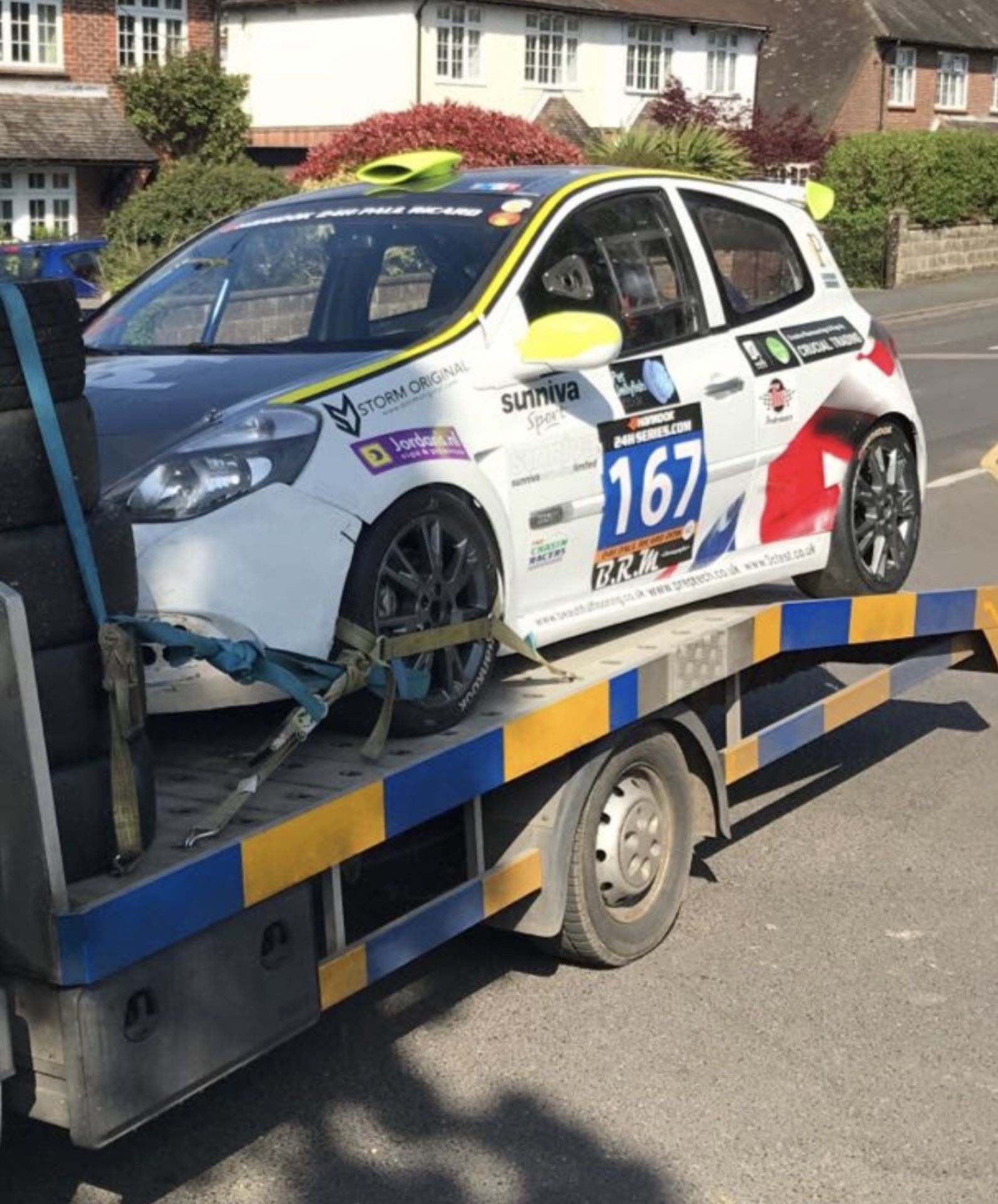 RACE CAR- FACTORY CLIO 3 CUP endurance car - LHD & SADEV SEQUENTIAL BOX    Fantastic - Image 11 of 12