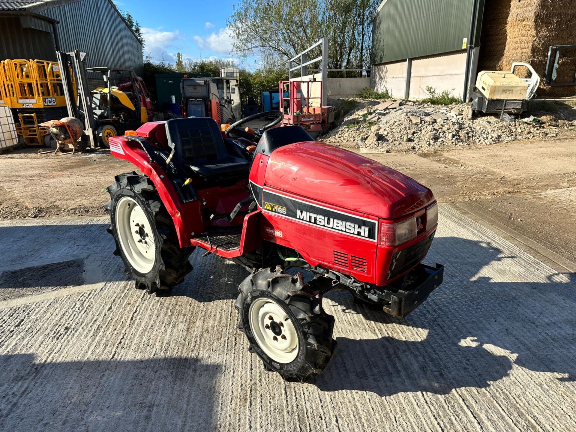 Mitsubishi MT165 4WD Compact Tractor, Runs And Drives, Showing A Low 563 Hours! *PLUS VAT*